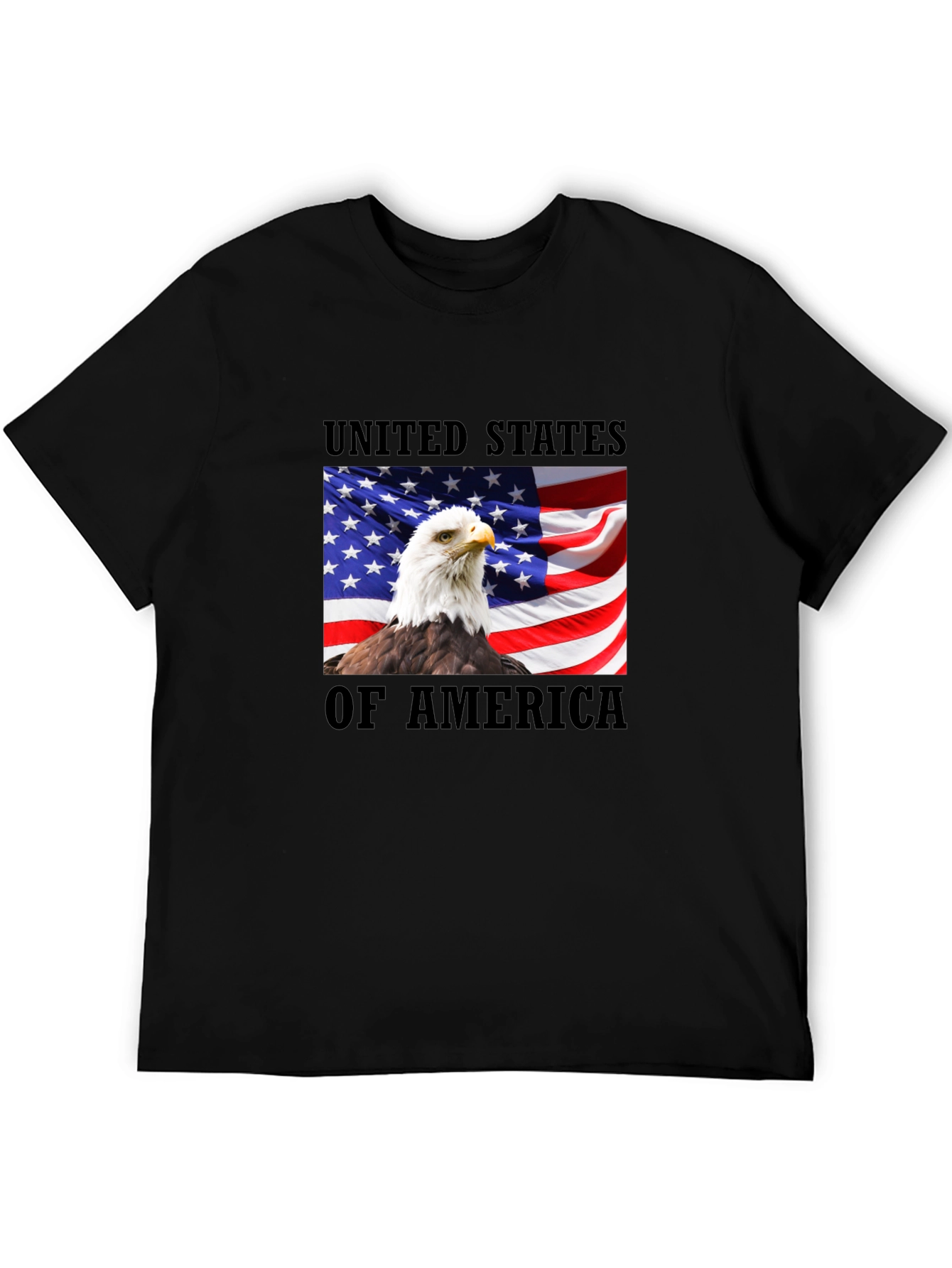USA Eagle Graphic T-Shirt - Patriotic Pride