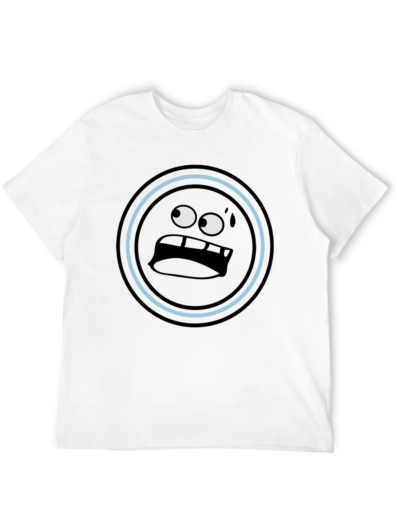 Funny Emoji Black T-Shirt