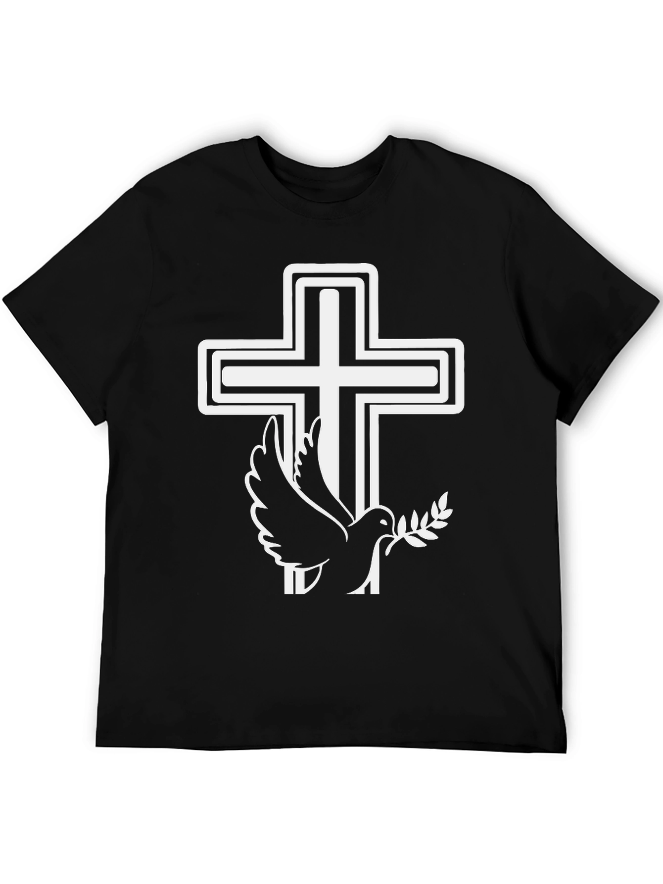 Faith Dove Graphic Tee - Stylish Christian Apparel