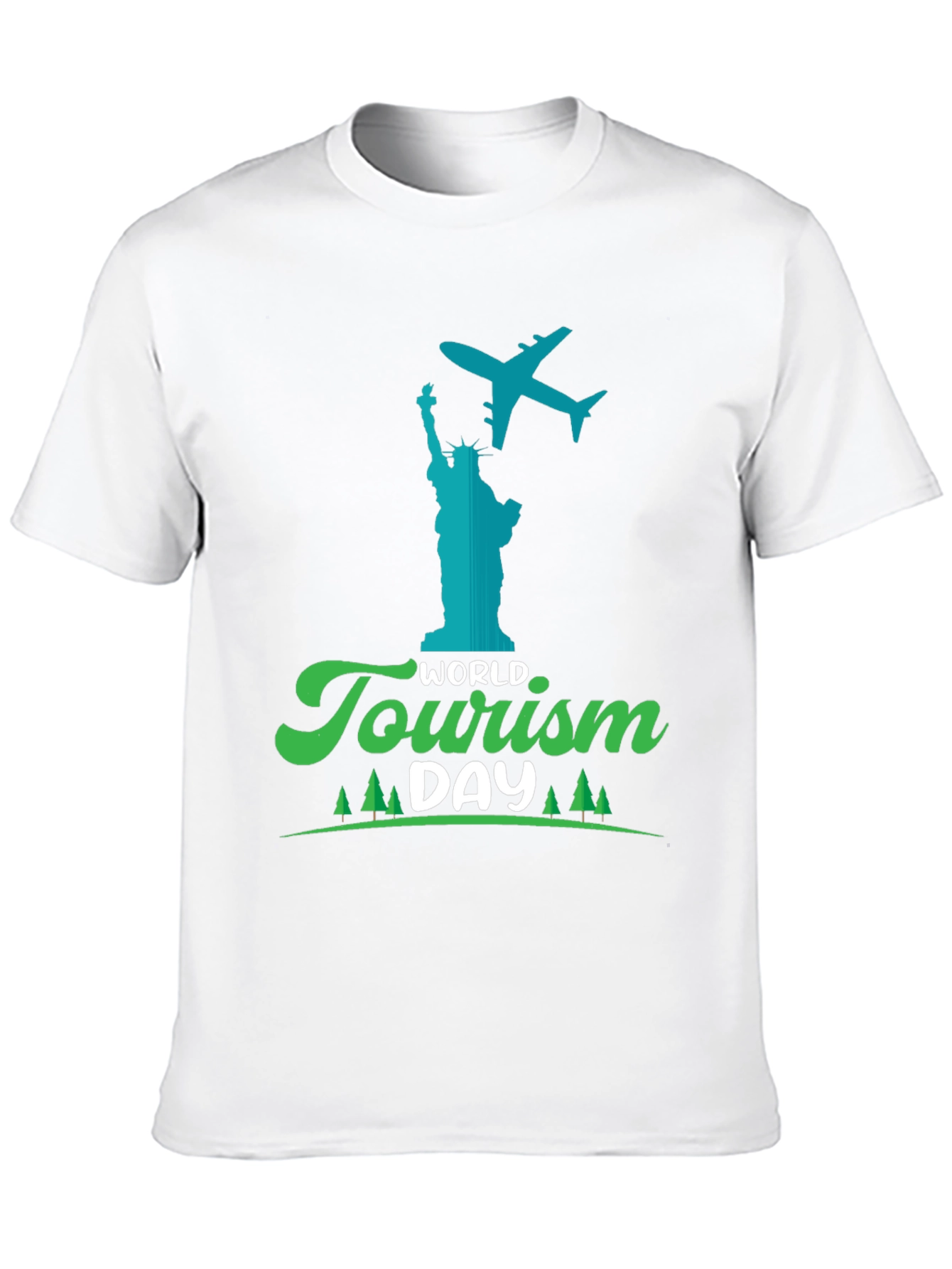 World Tourism Day Black T-Shirt - Travel Tee