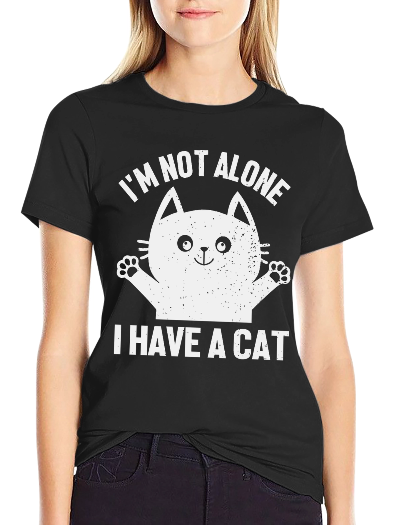 Im Not Alone I Have a Cat T-Shirt