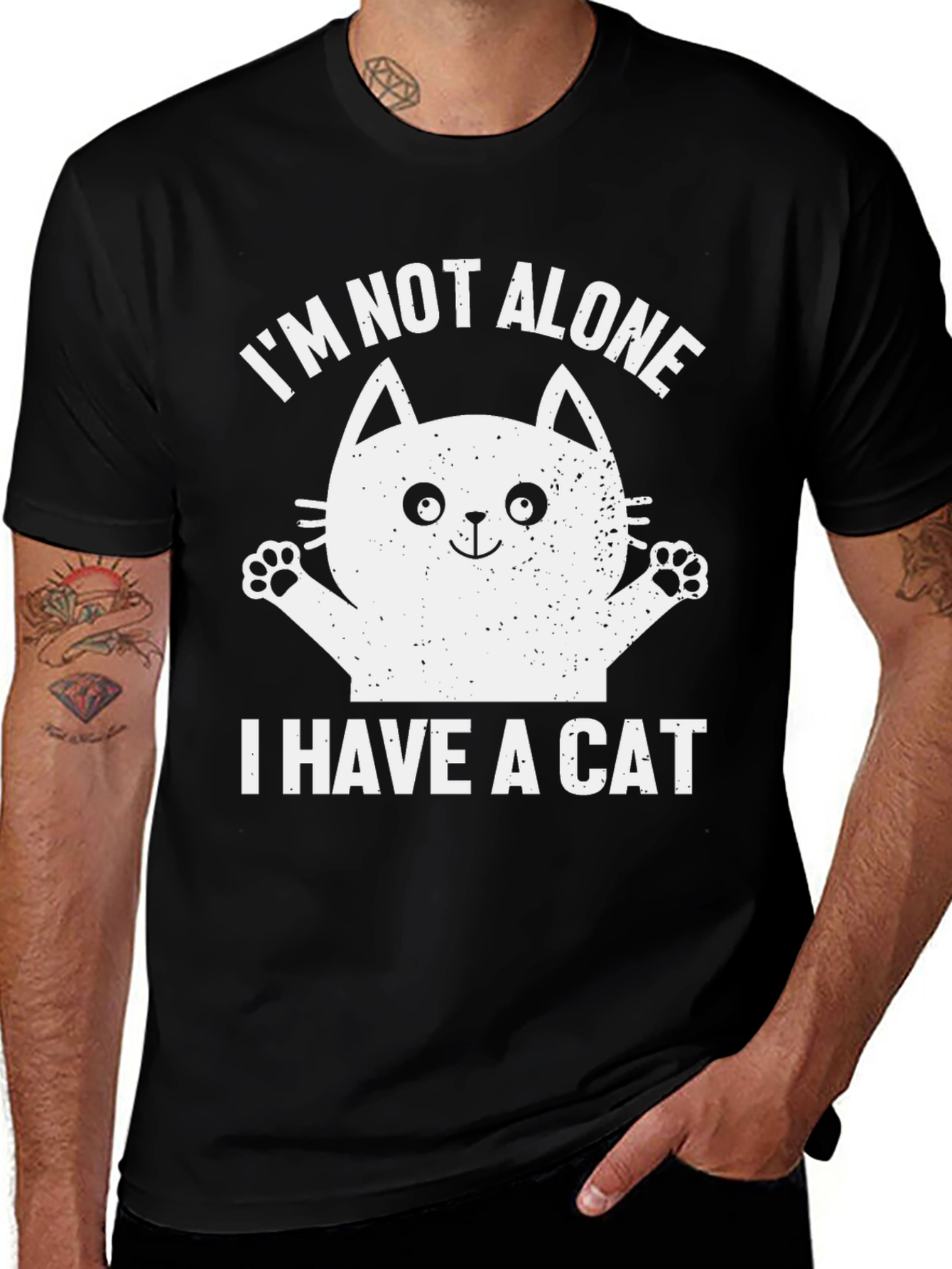 Im Not Alone I Have a Cat T-Shirt
