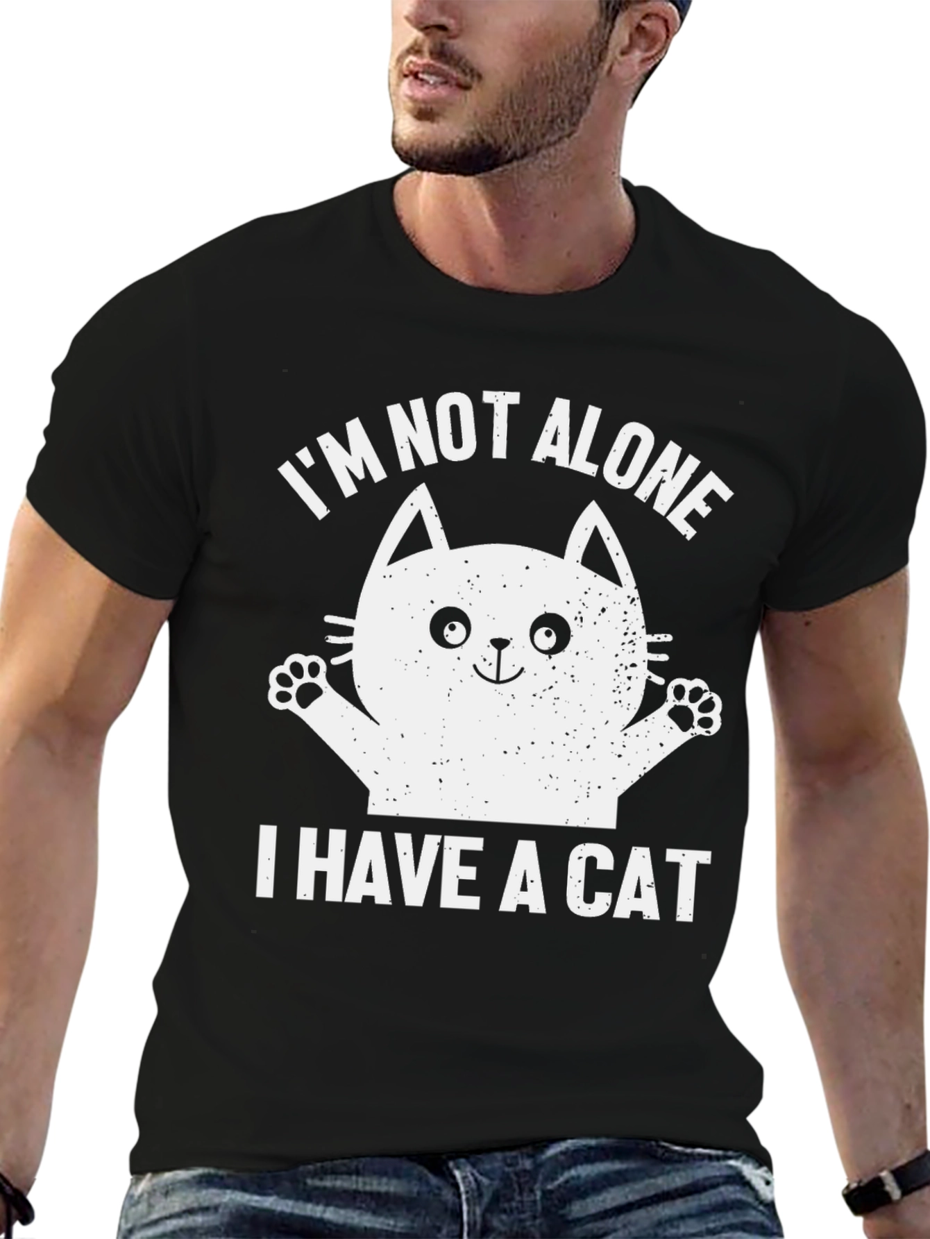 Im Not Alone I Have a Cat T-Shirt