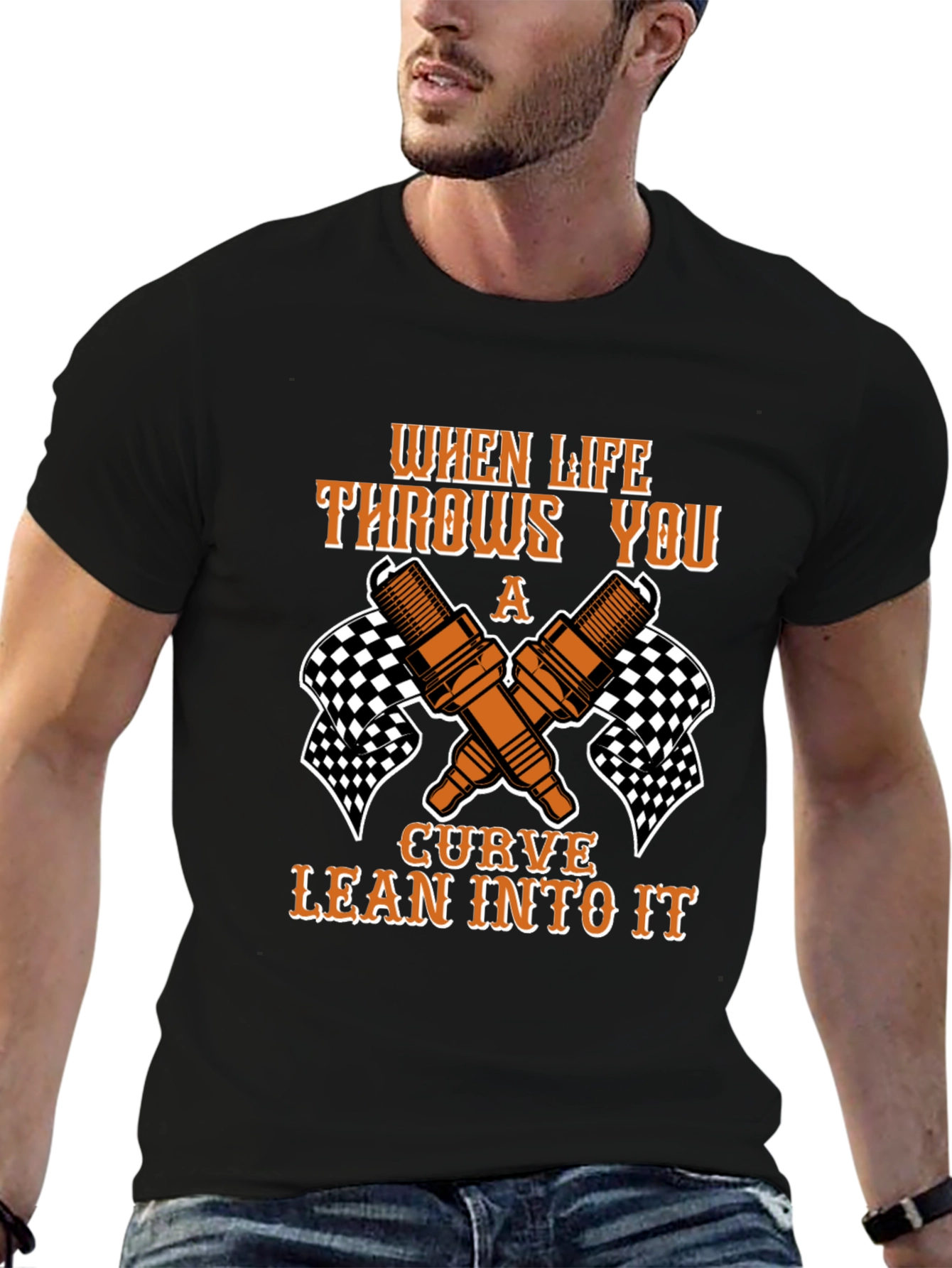 When Life Throws You a Curve T-Shirt