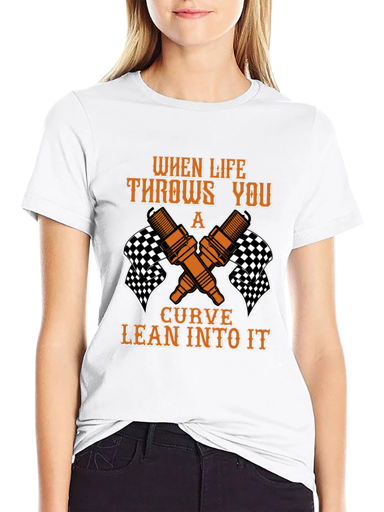 When Life Throws You a Curve T-Shirt