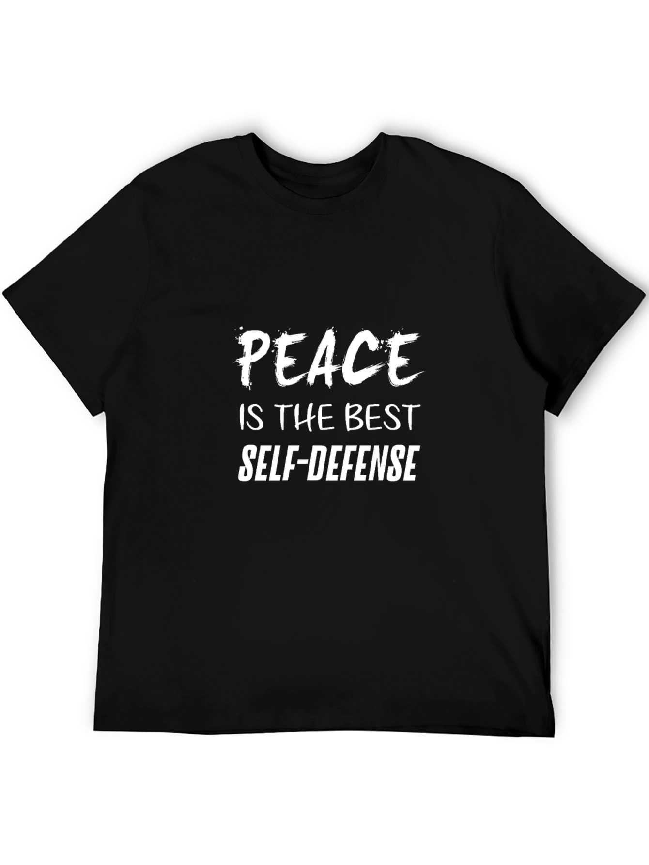 Peace is the Best Self-Defense Graphic Tee