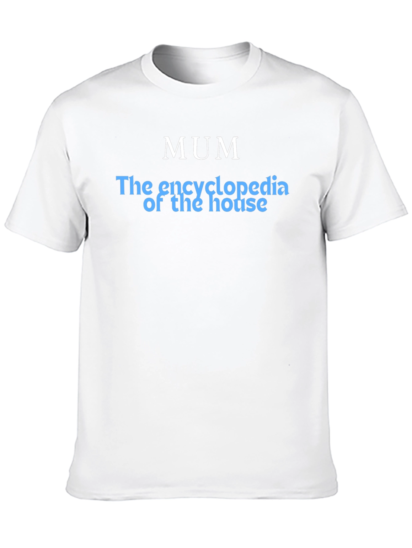 Mum Encyclopedia T-Shirt - Black Cotton Tee
