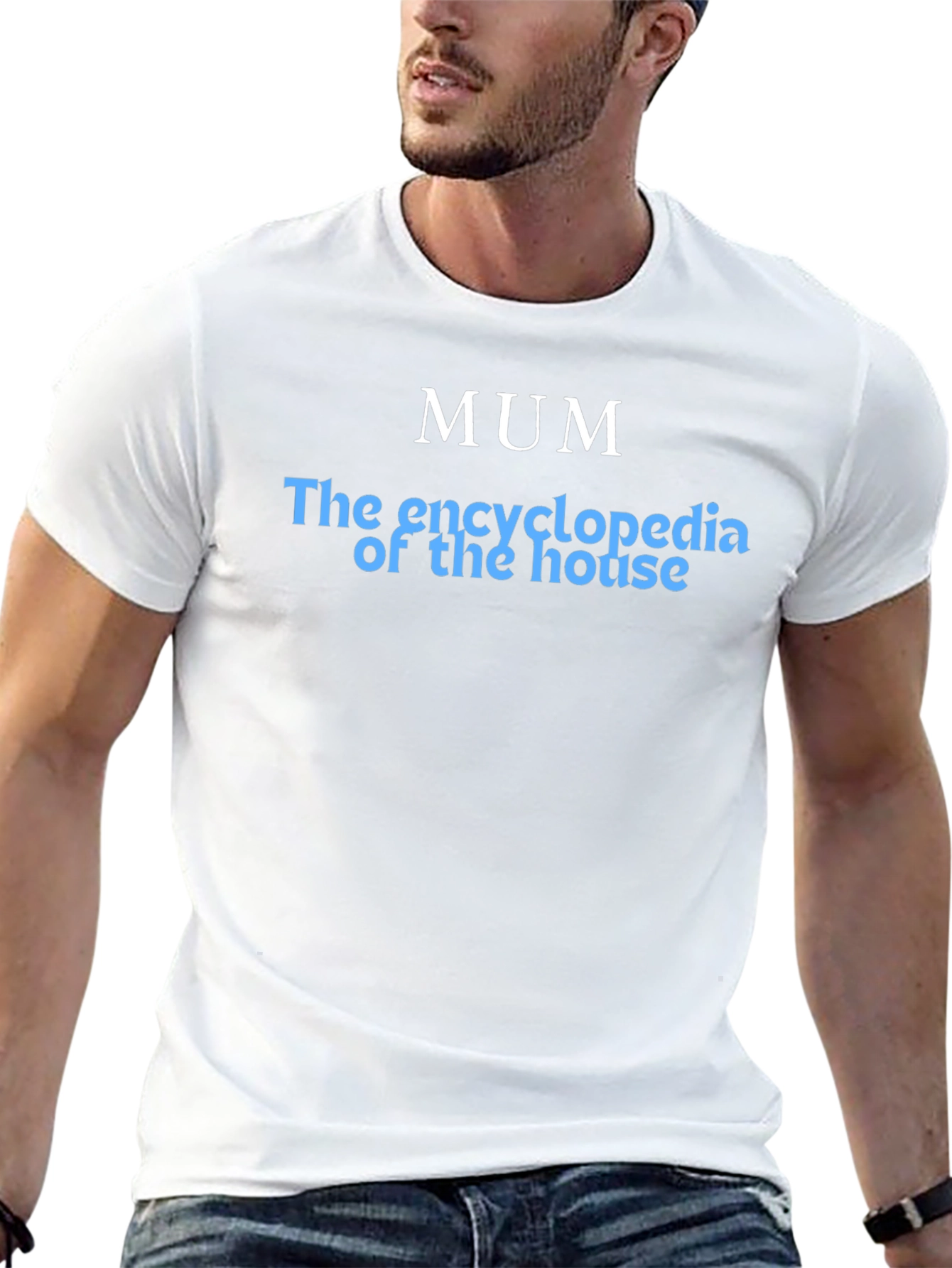 Mum Encyclopedia T-Shirt - Black Cotton Tee