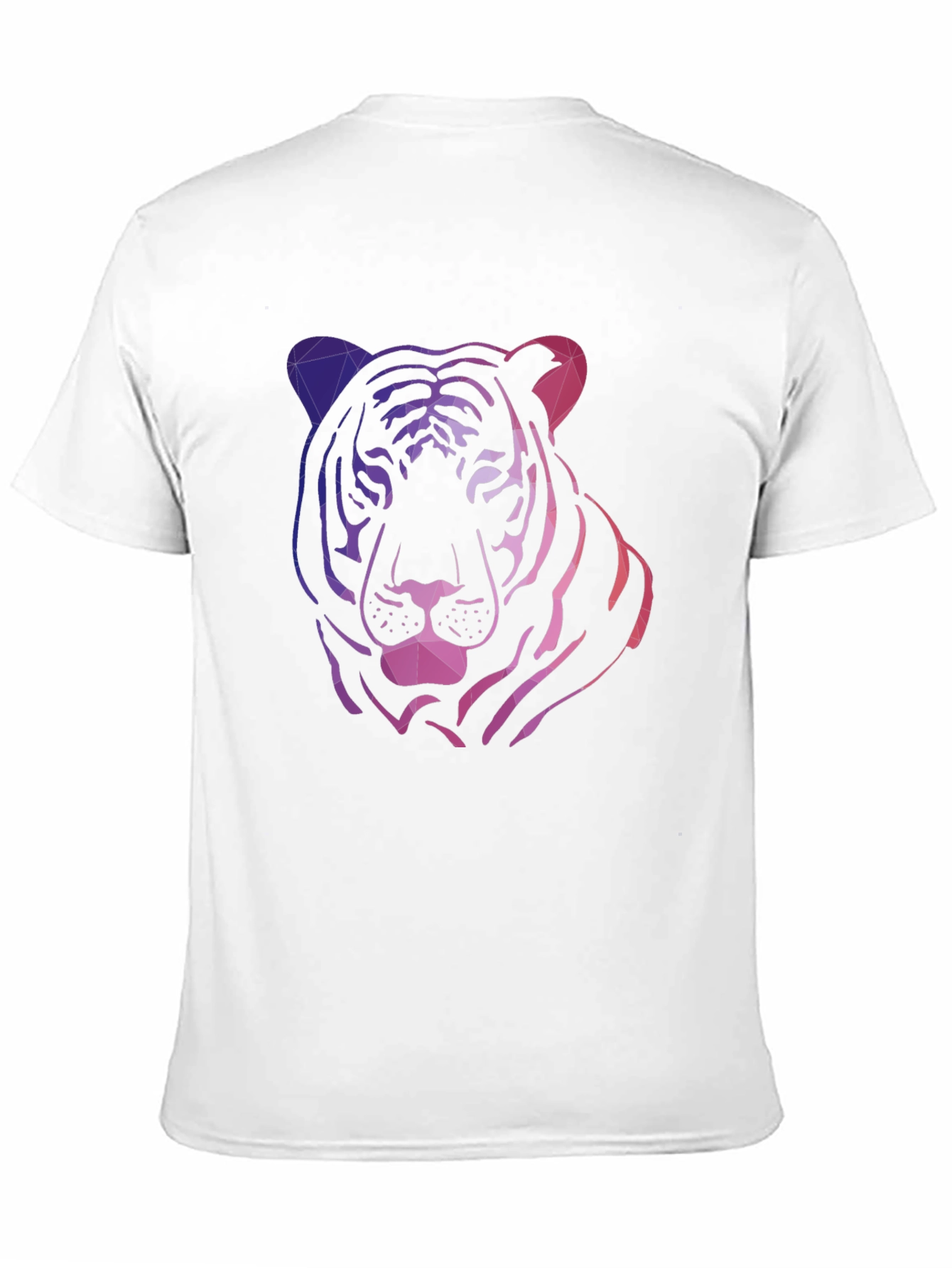Geometric Tiger Graphic Tee - Cool & Modern Design