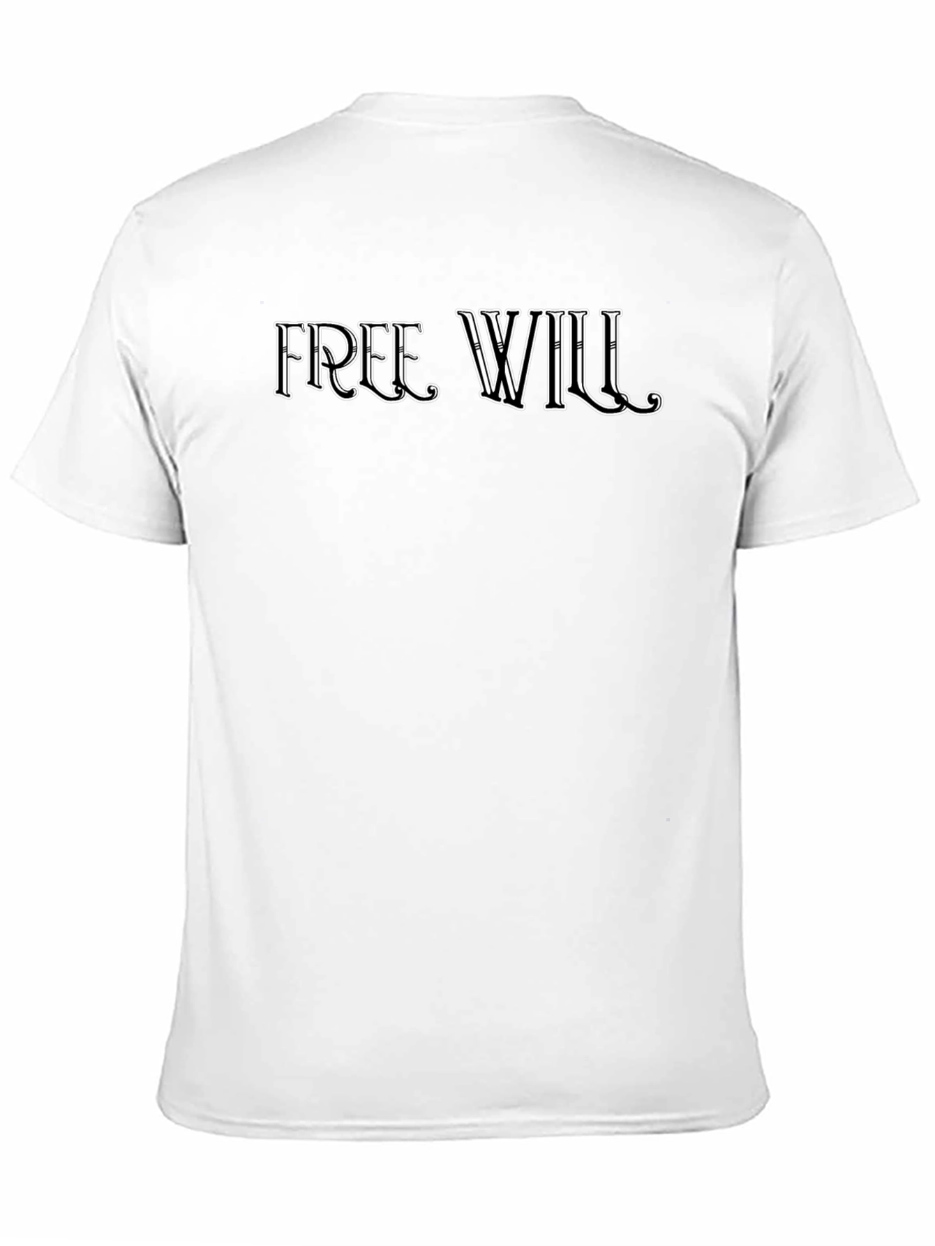 Free Will Black T-Shirt