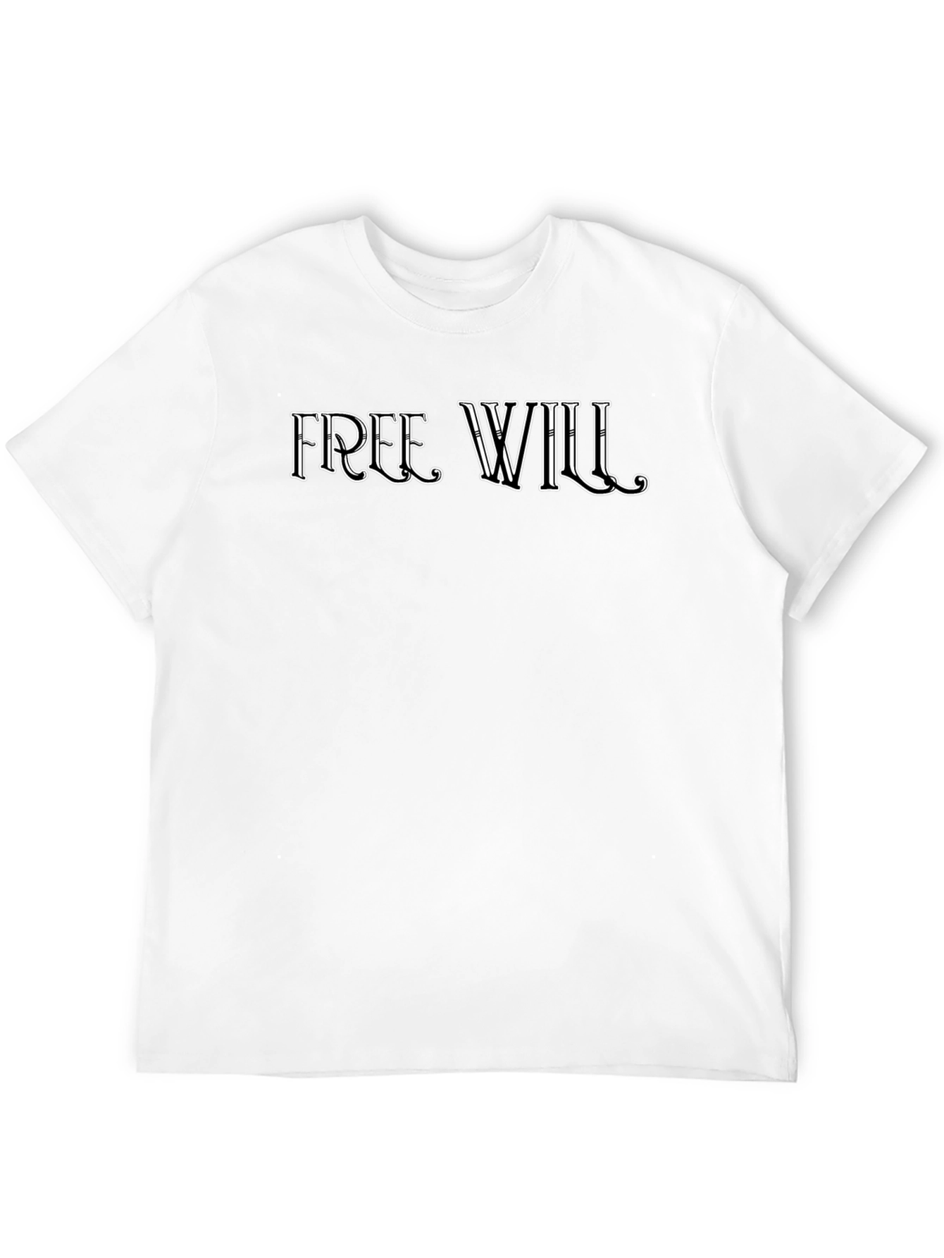 Free Will Black T-Shirt