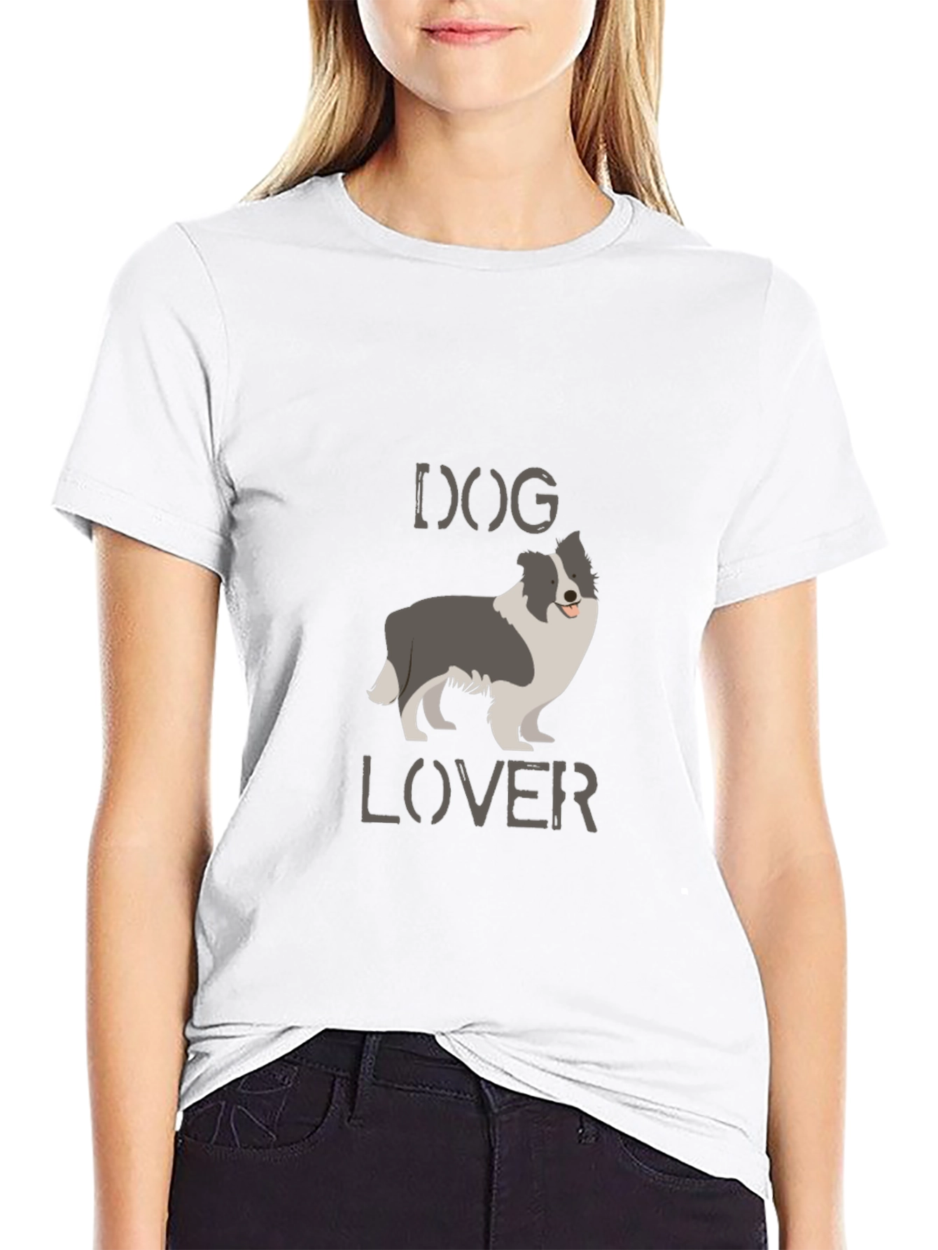 Dog Lover Graphic T-Shirt - Casual Wear