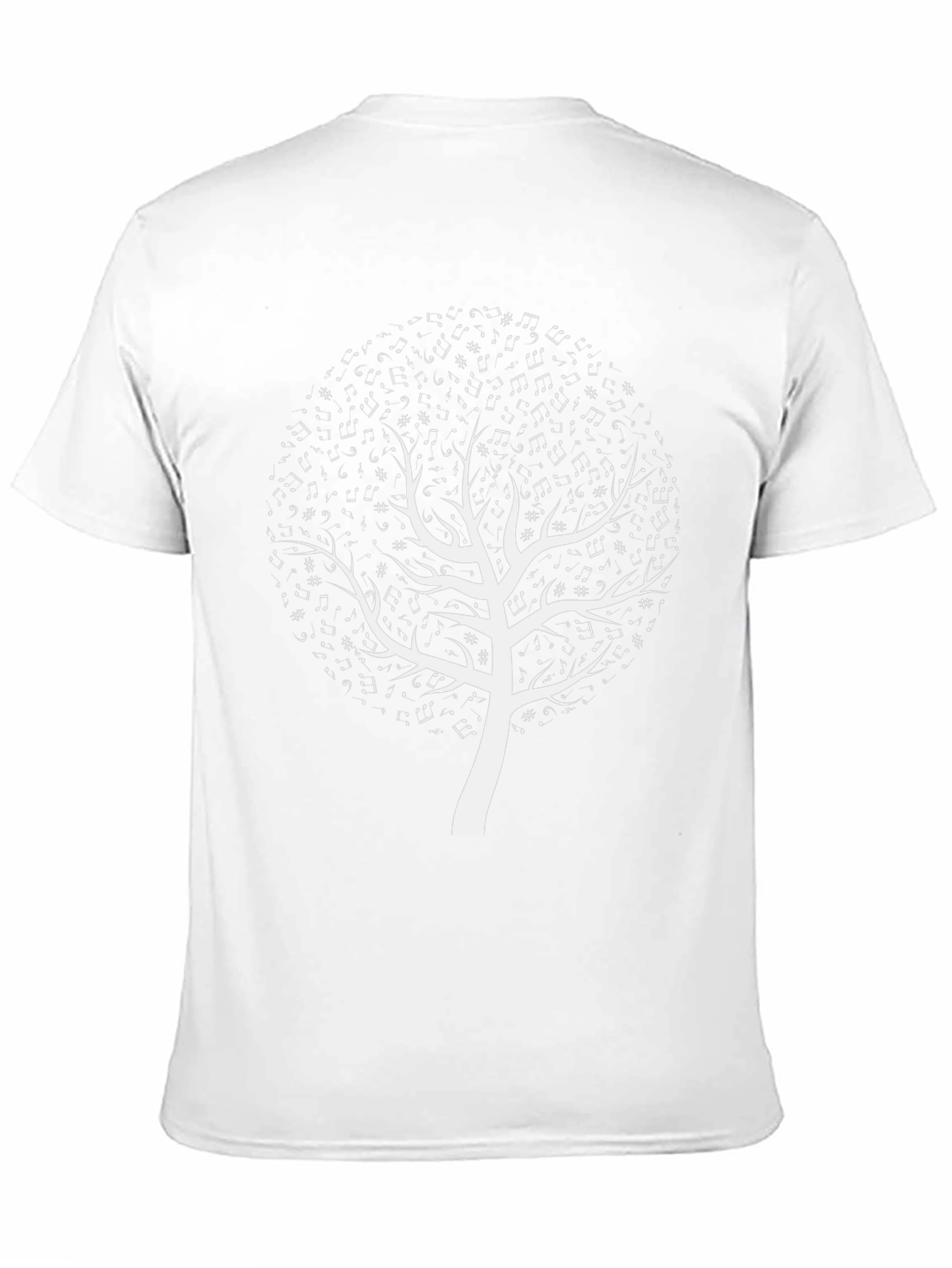 Musical Tree Graphic Tee - Black