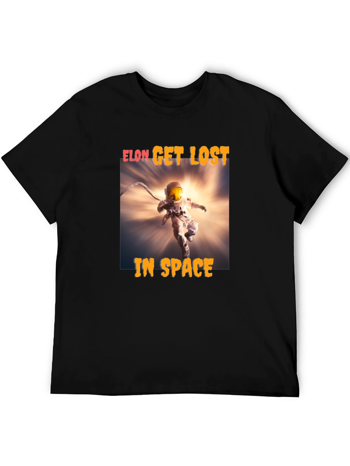 Elon Get Lost in Space Graphic T-Shirt