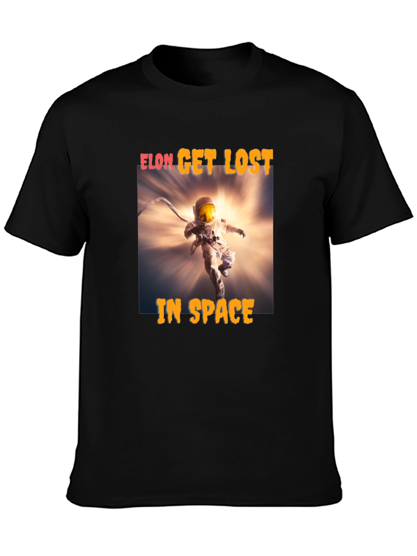 Elon Get Lost in Space Graphic T-Shirt