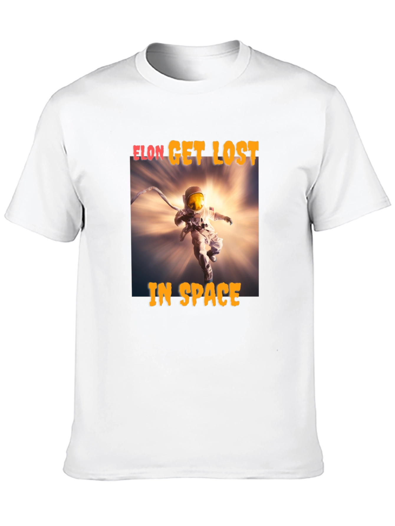 Elon Get Lost in Space Graphic T-Shirt