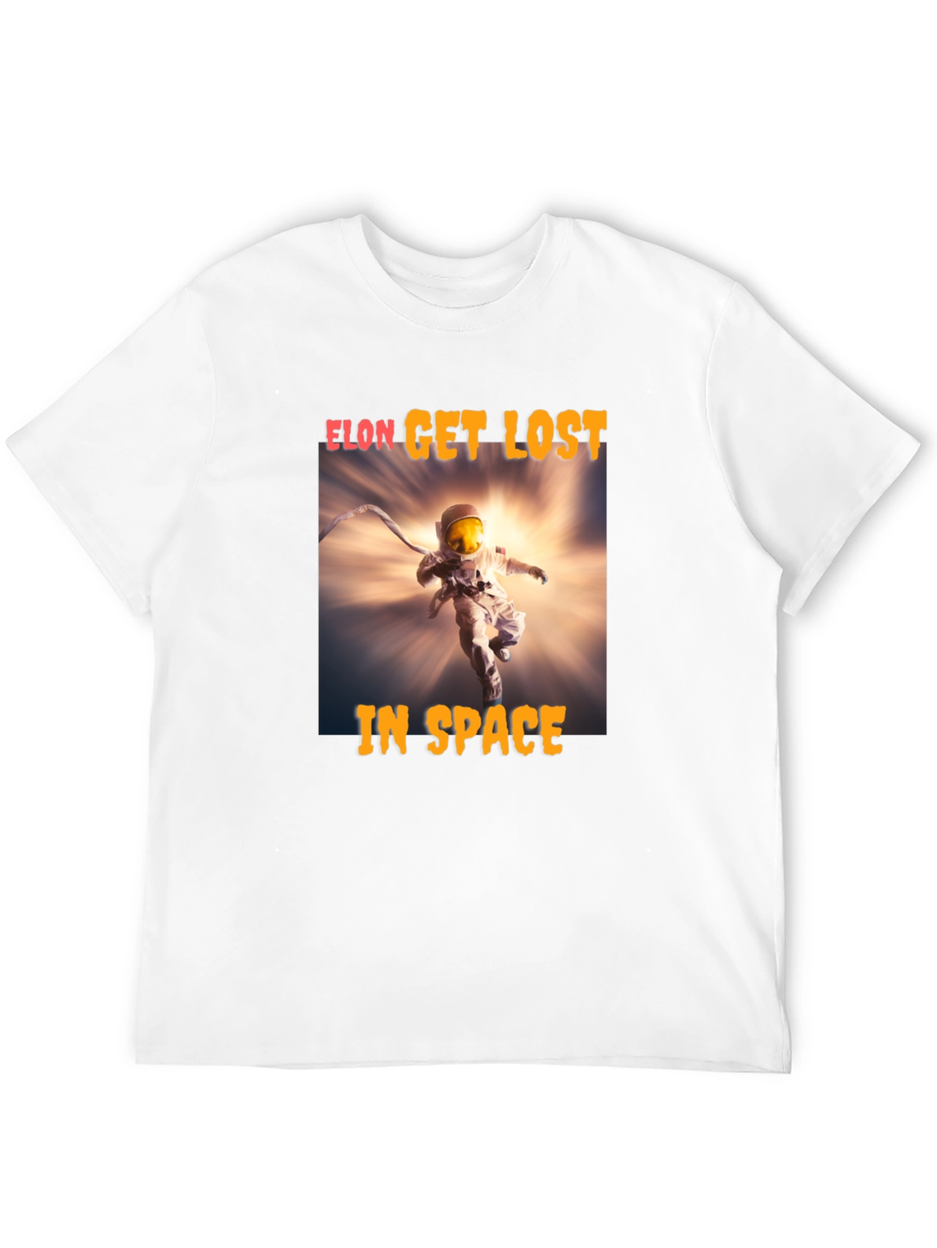 Elon Get Lost in Space Graphic T-Shirt