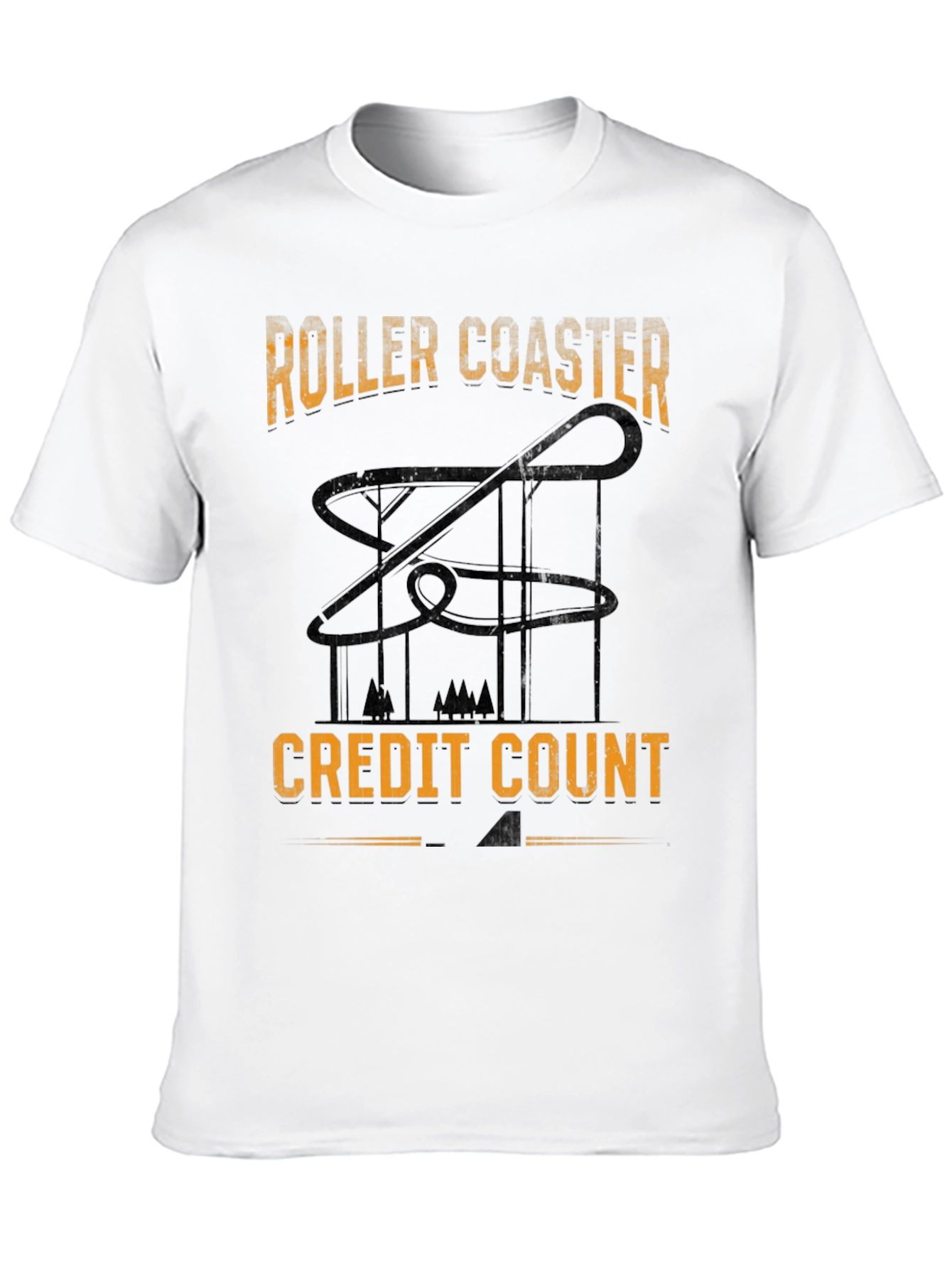Roller Coaster Credit Count T-Shirt