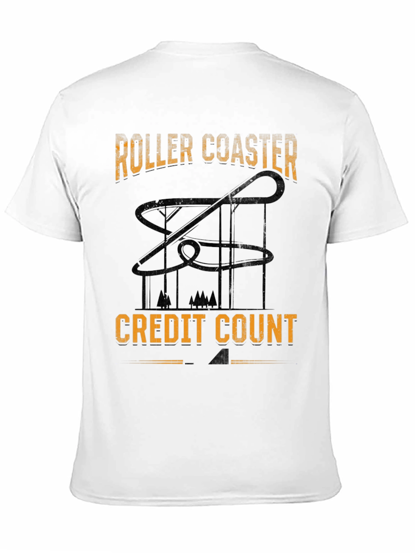 Roller Coaster Credit Count T-Shirt