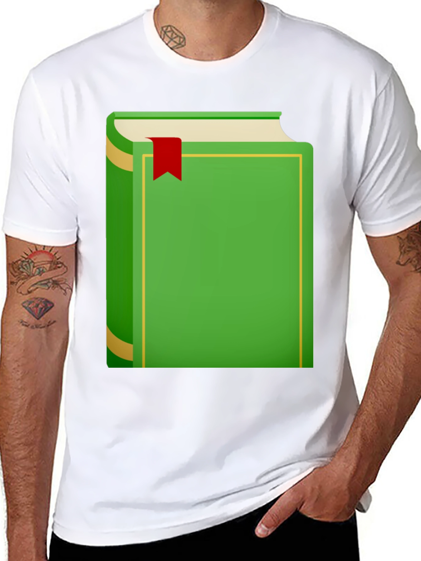 Green Book Graphic T-Shirt Novelty Tee