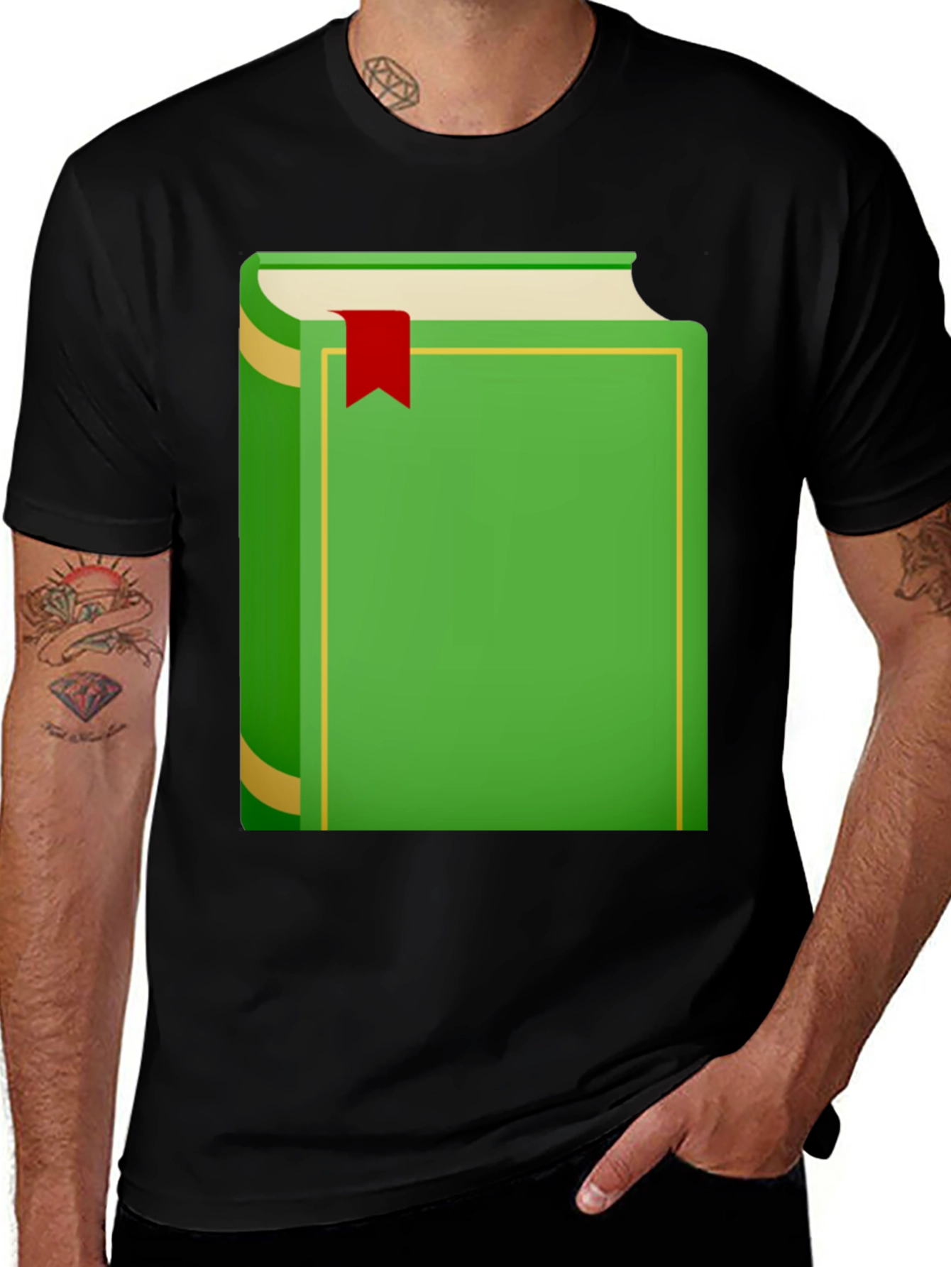 Green Book Graphic T-Shirt Novelty Tee