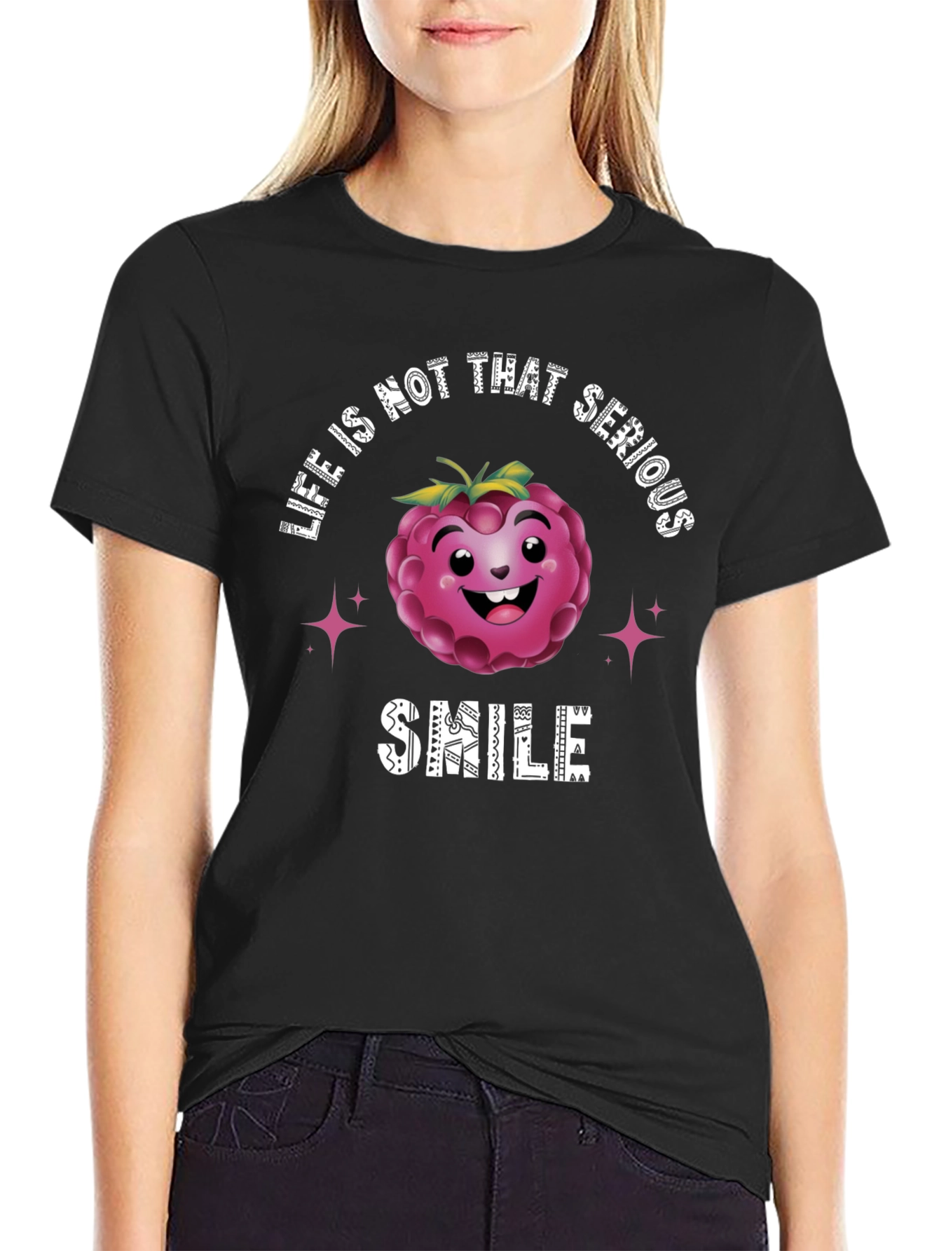 Life is Not That Serious Graphic Tee