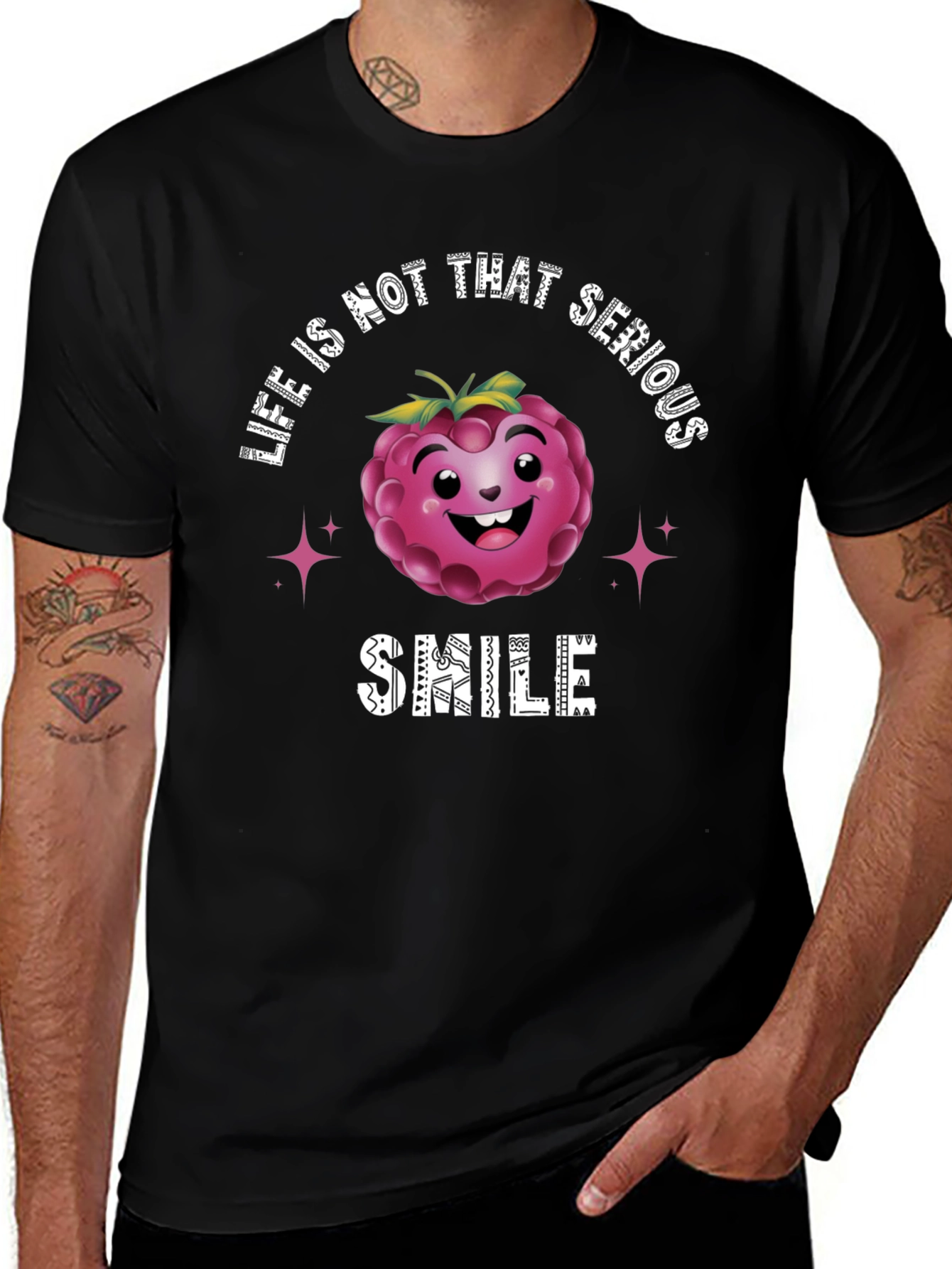Life is Not That Serious Graphic Tee