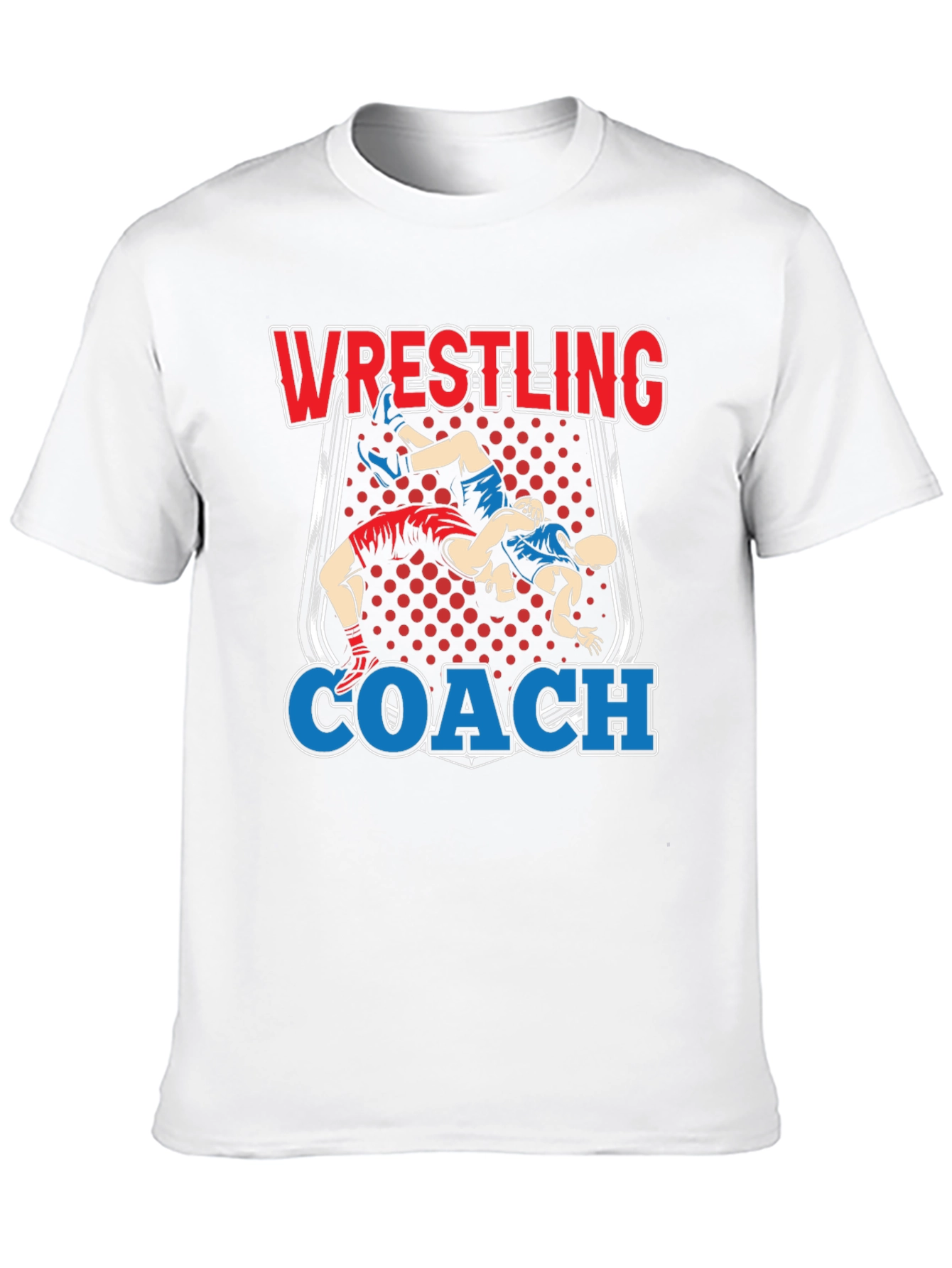 Wrestling Coach Graphic T-Shirt
