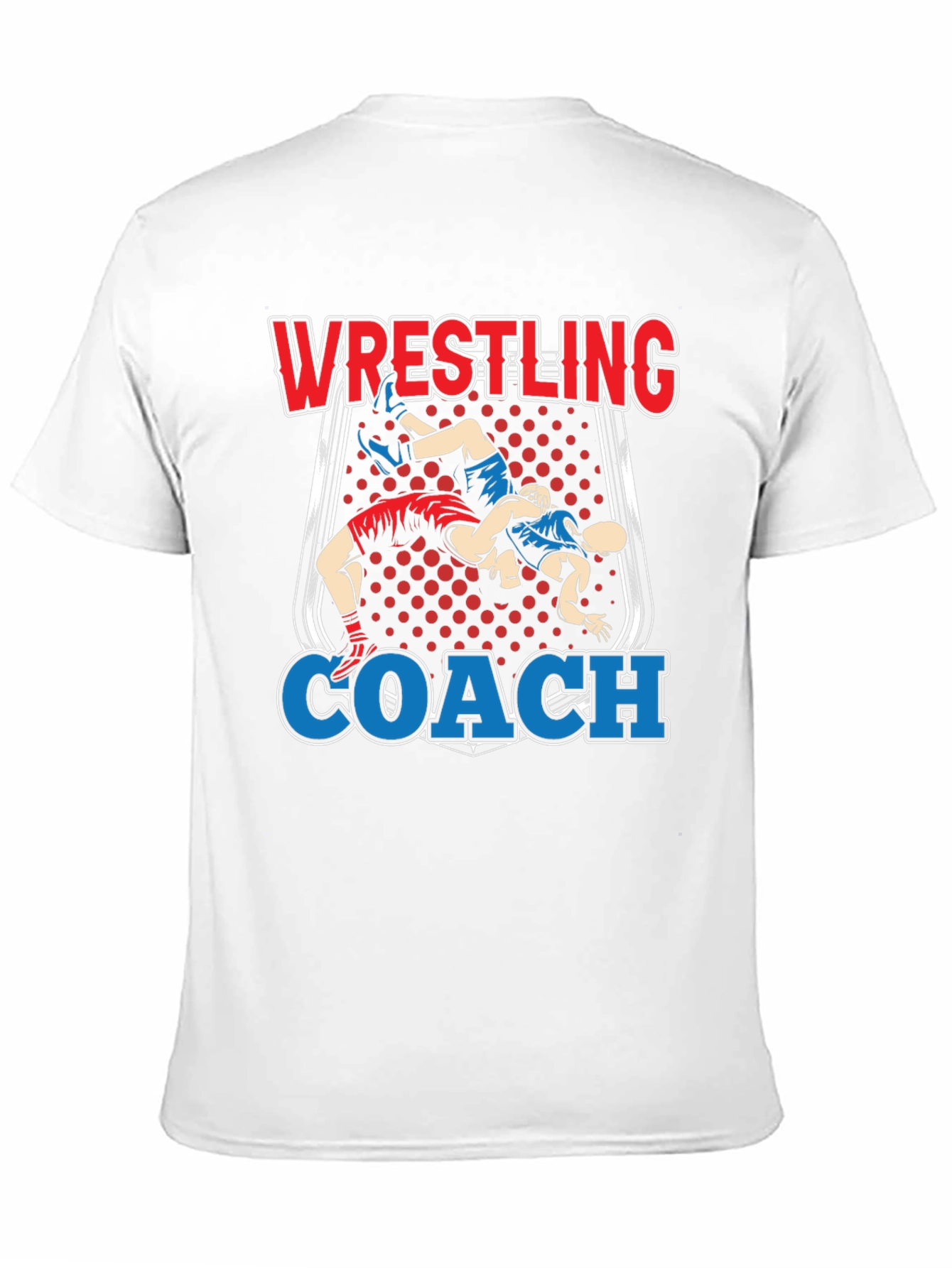 Wrestling Coach Graphic T-Shirt