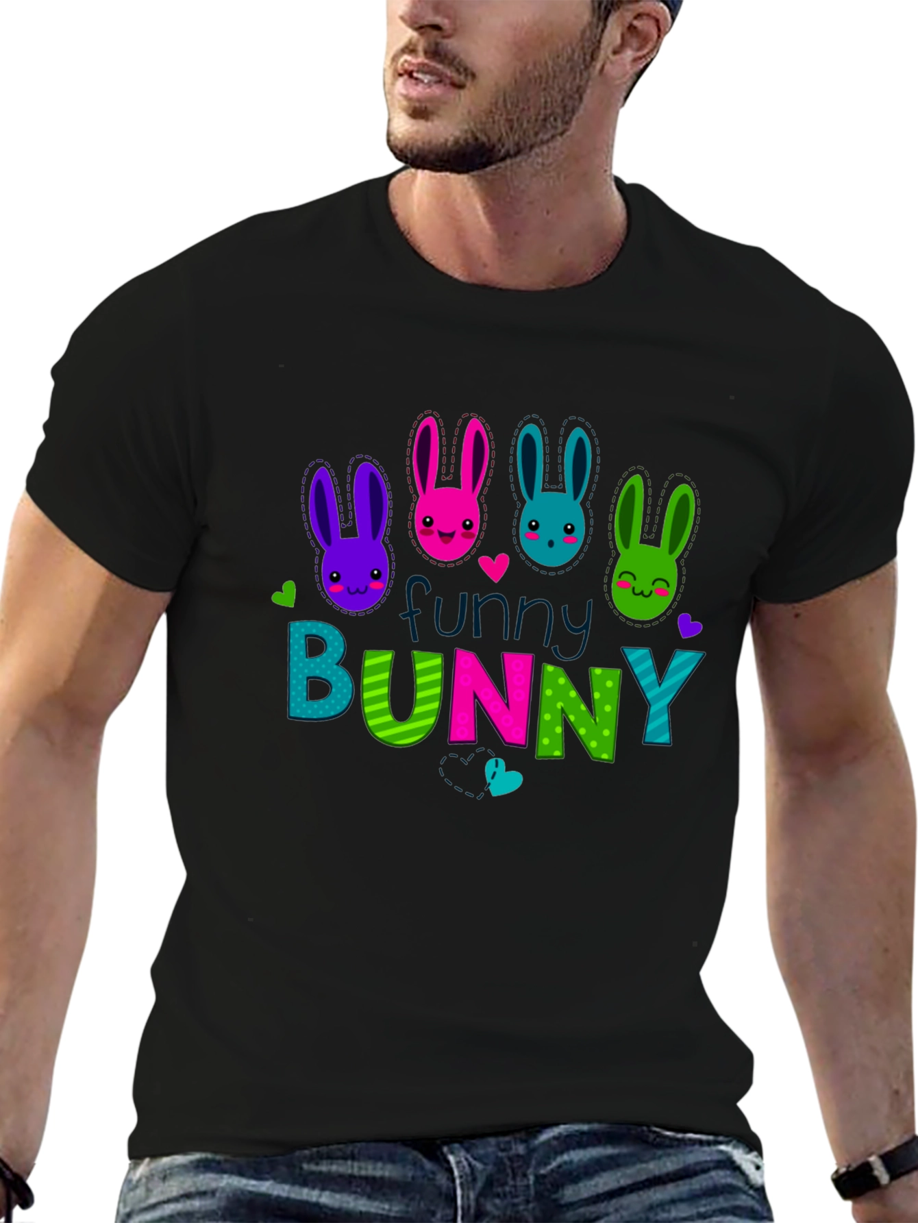 Funny Bunny Easter T-Shirt