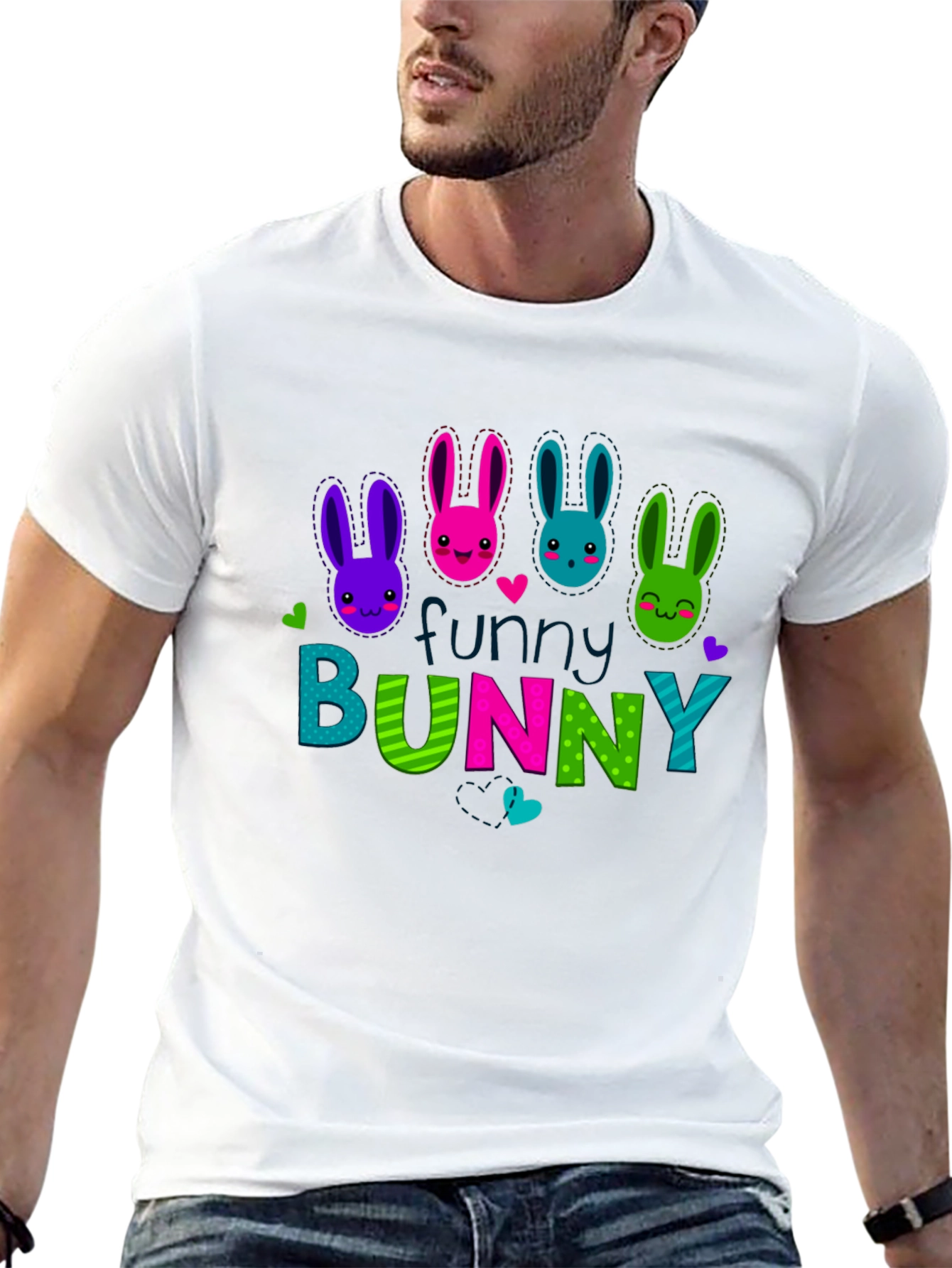 Funny Bunny Easter T-Shirt