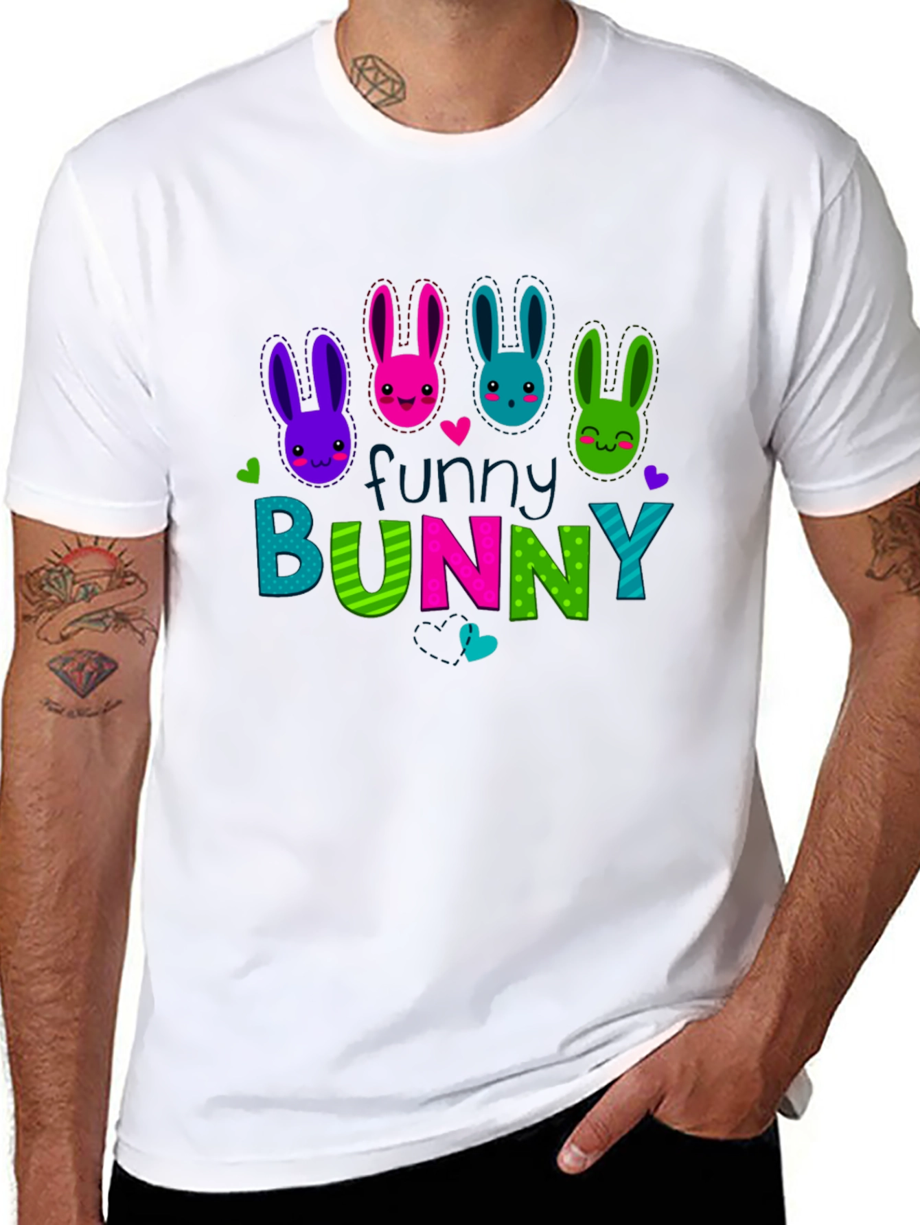 Funny Bunny Easter T-Shirt