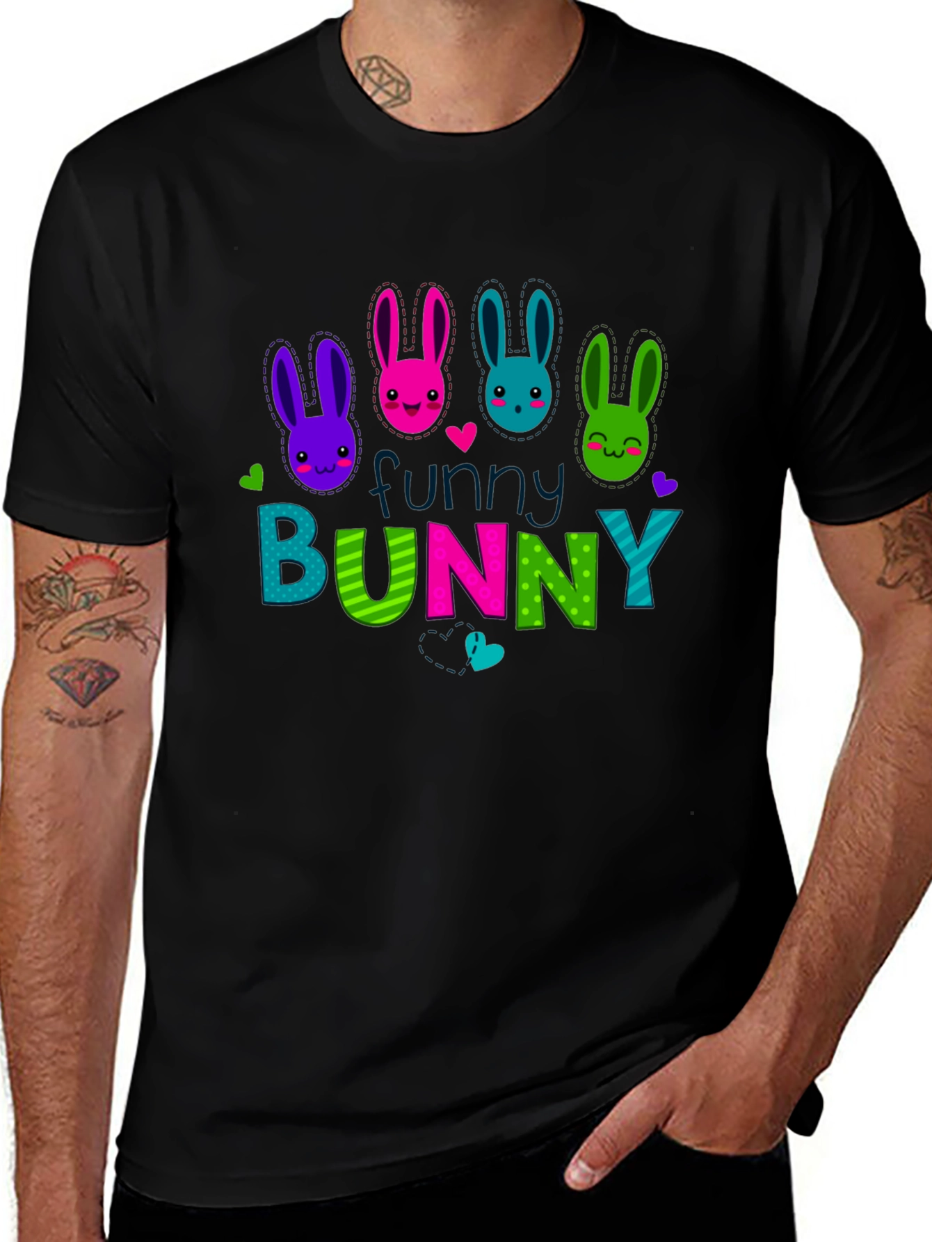 Funny Bunny Easter T-Shirt