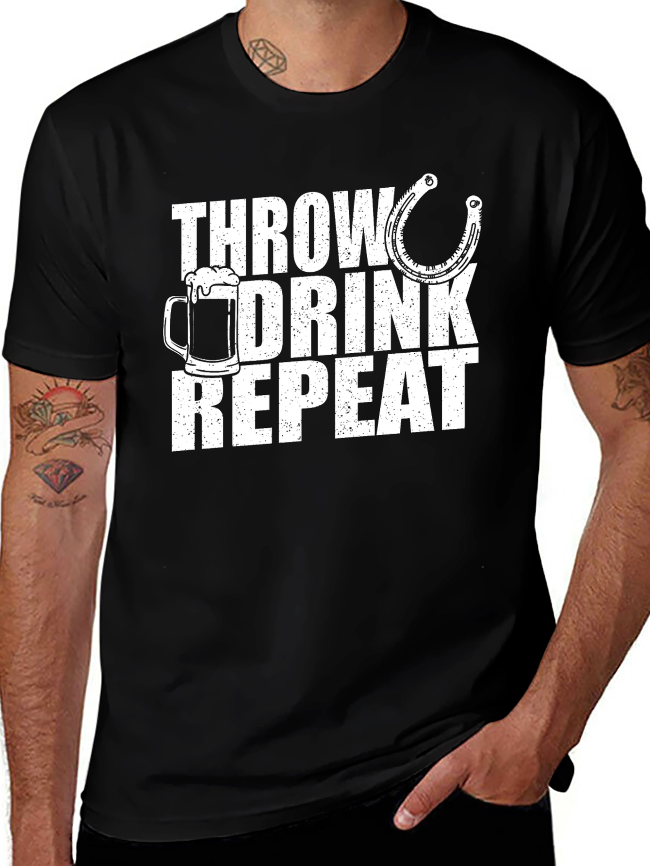 Throw Drink Repeat T-Shirt