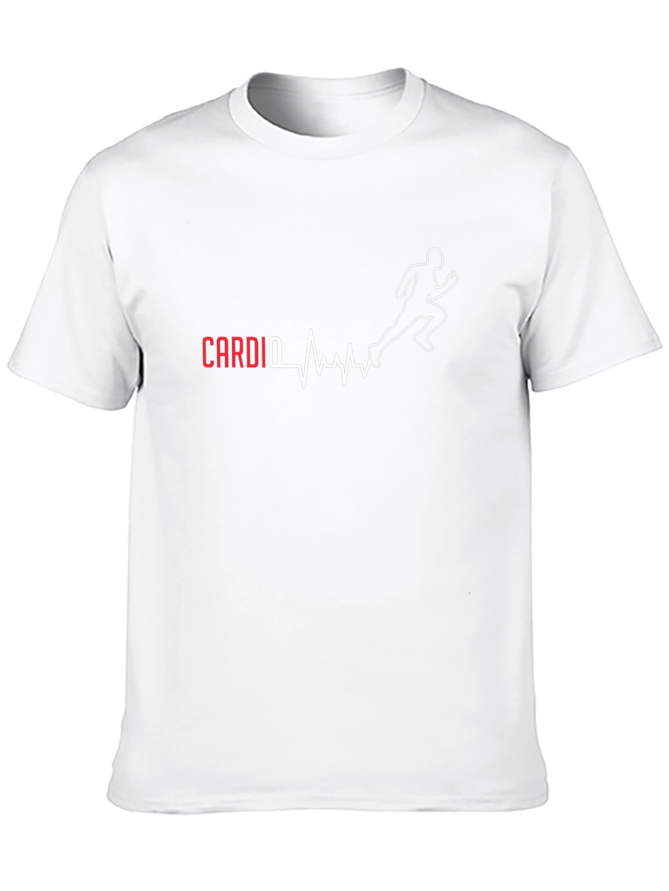 Cardio Runner Black Graphic Tee