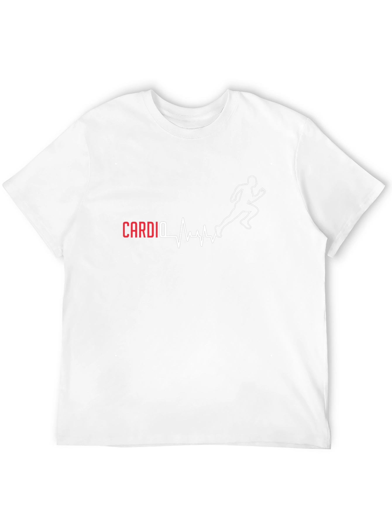 Cardio Runner Black Graphic Tee