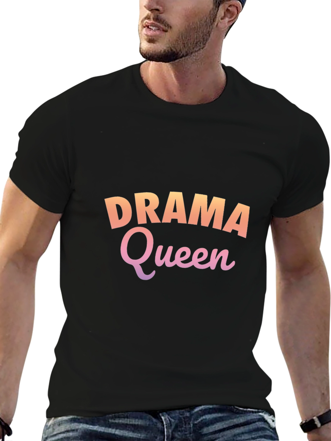 Drama Queen Graphic Tee - Trendy & Fun!