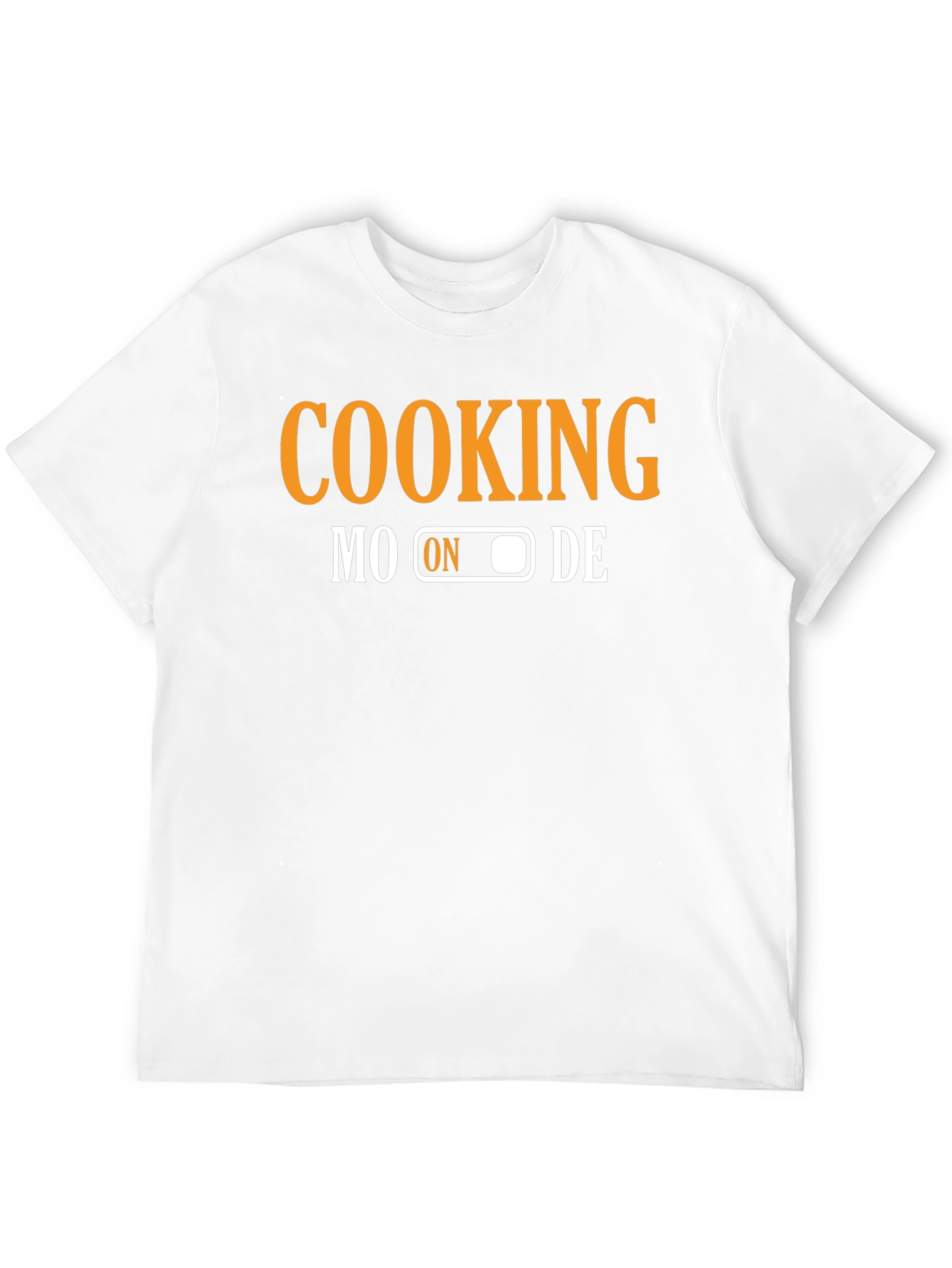 Cooking Mode On Black T-Shirt