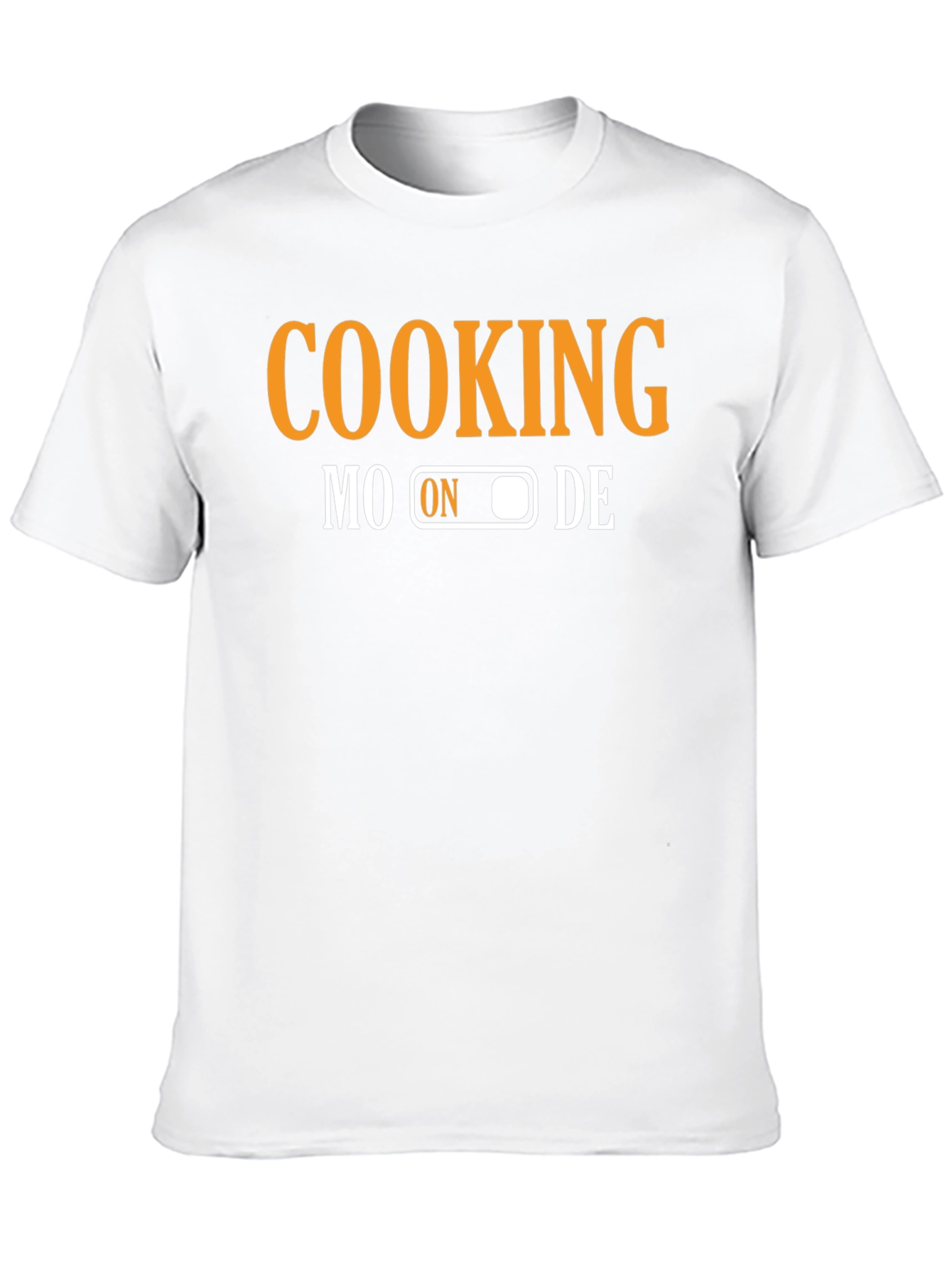 Cooking Mode On Black T-Shirt