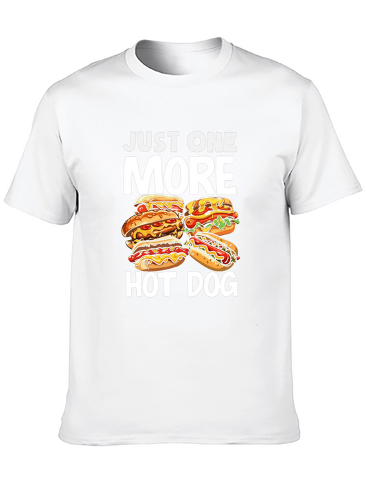 Just One More Hot Dog T-Shirt - Foodie Apparel