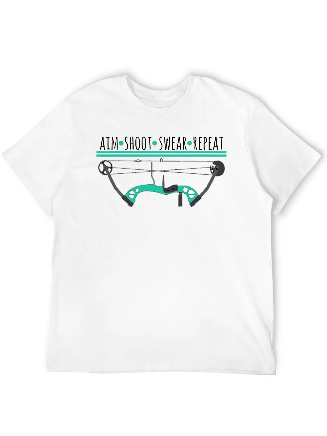 Aim Shoot Swear Repeat T-Shirt