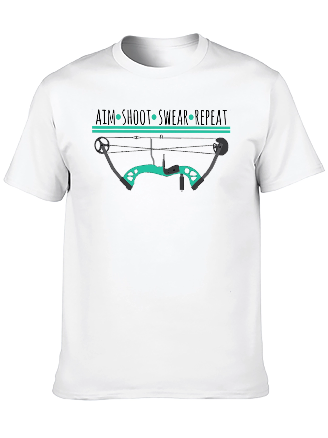 Aim Shoot Swear Repeat T-Shirt