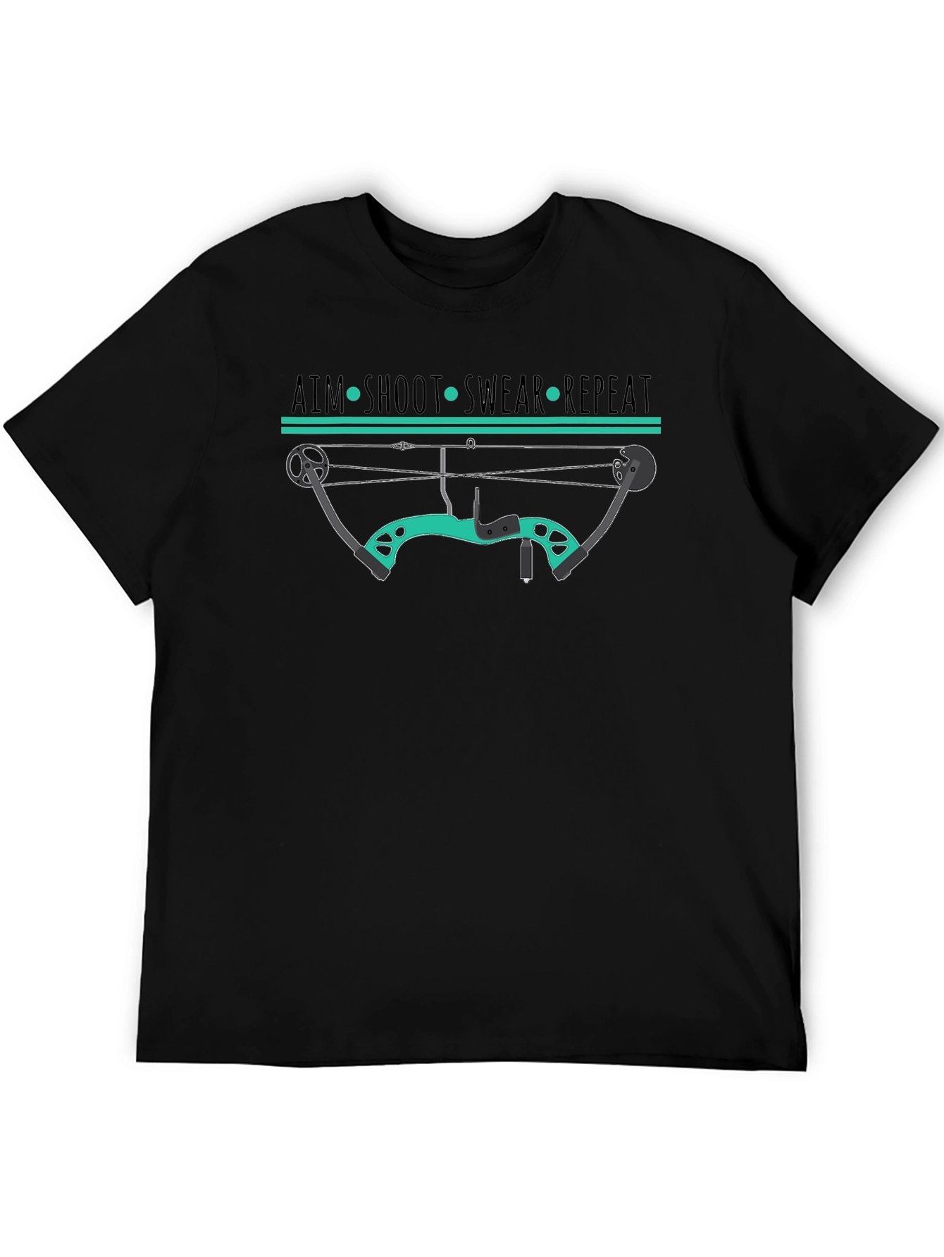 Aim Shoot Swear Repeat T-Shirt