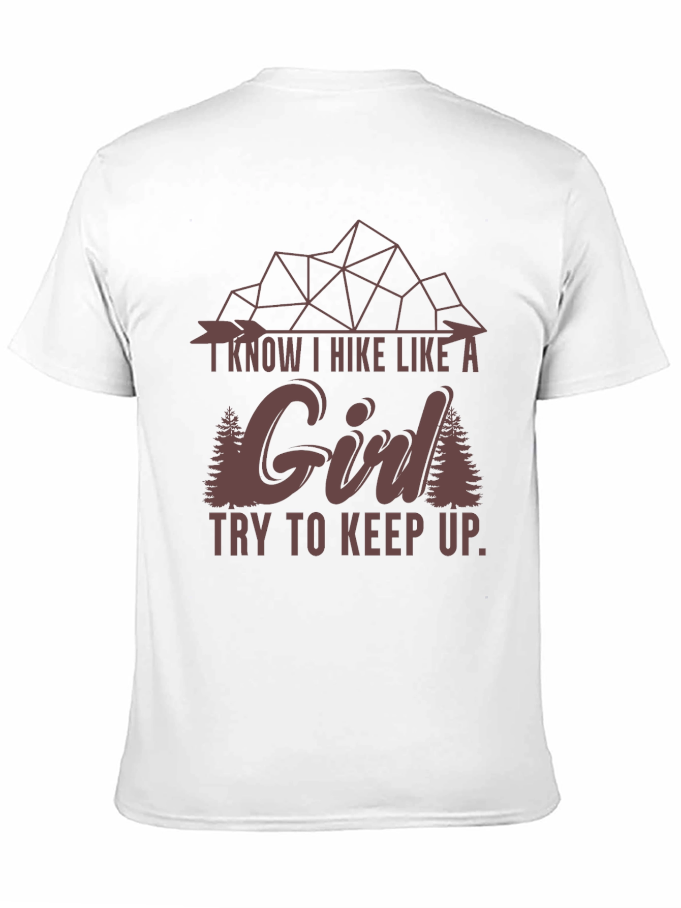 I Hike Like a Girl Graphic Tee
