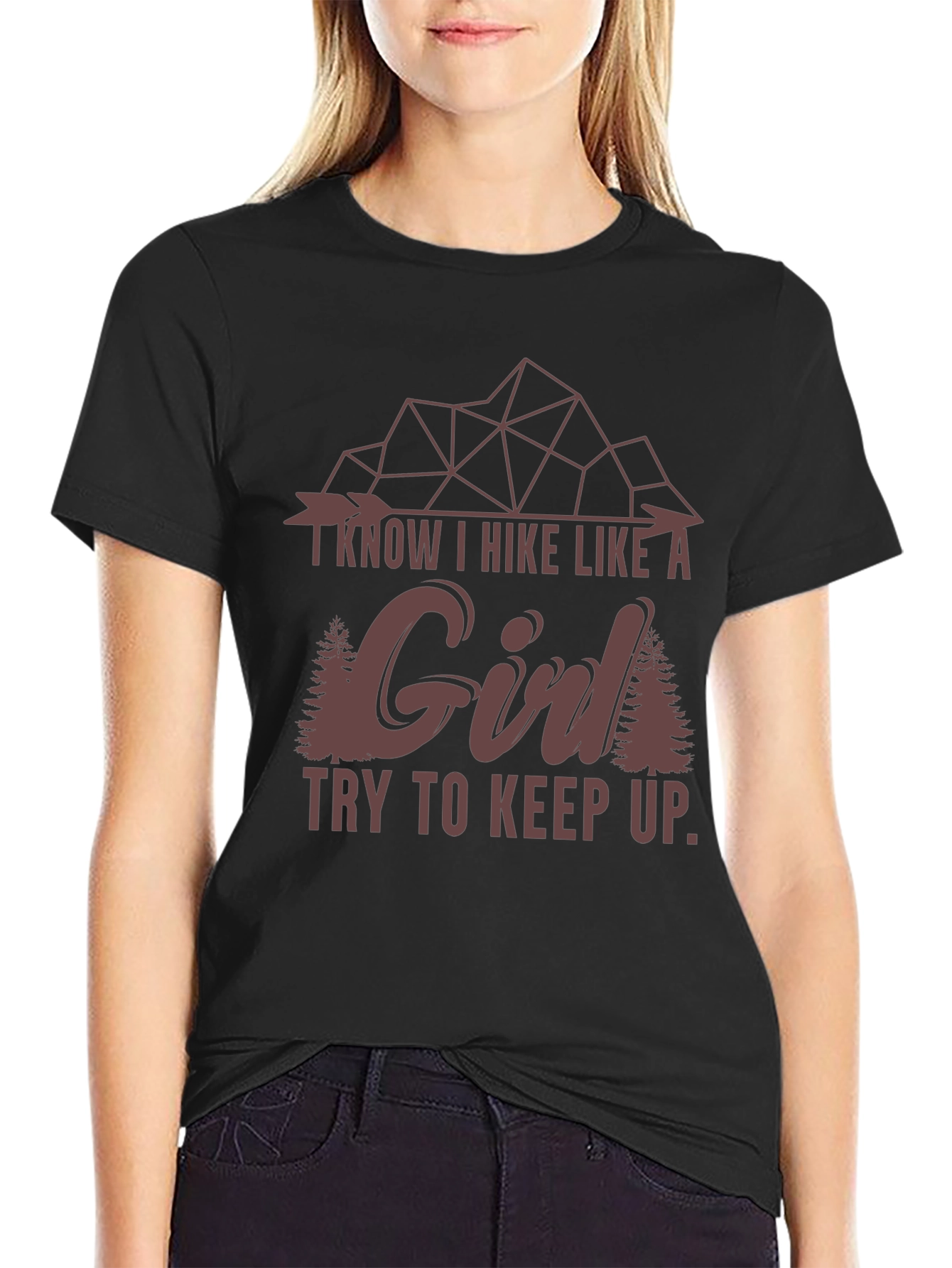I Hike Like a Girl Graphic Tee