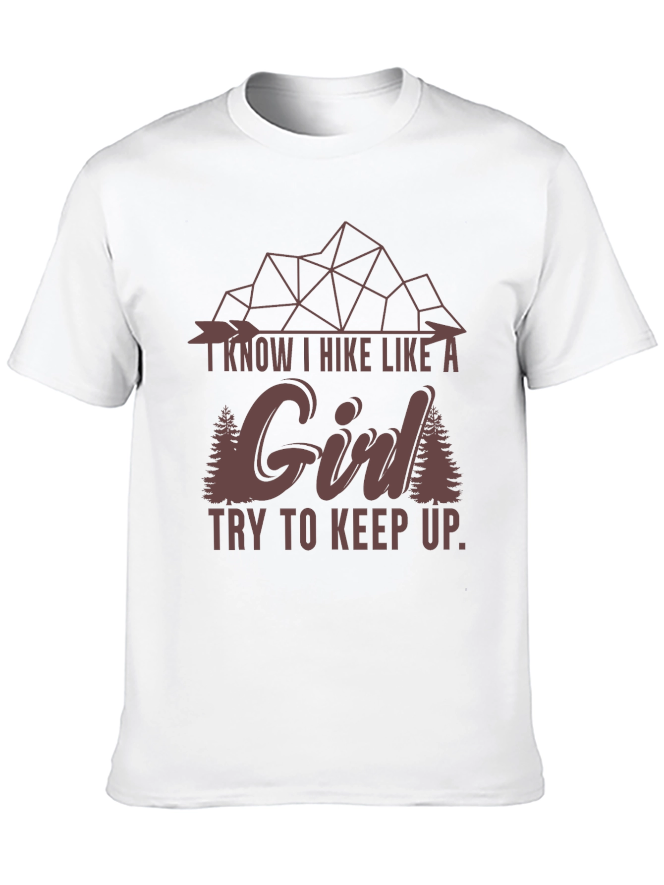 I Hike Like a Girl Graphic Tee