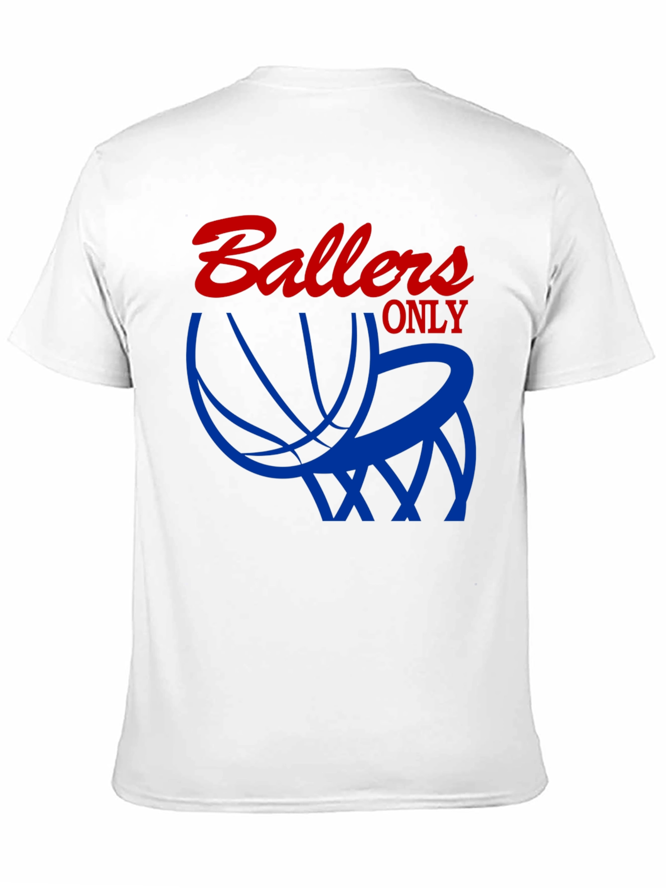 Ballers Only Graphic T-Shirt - Black Cotton Tee