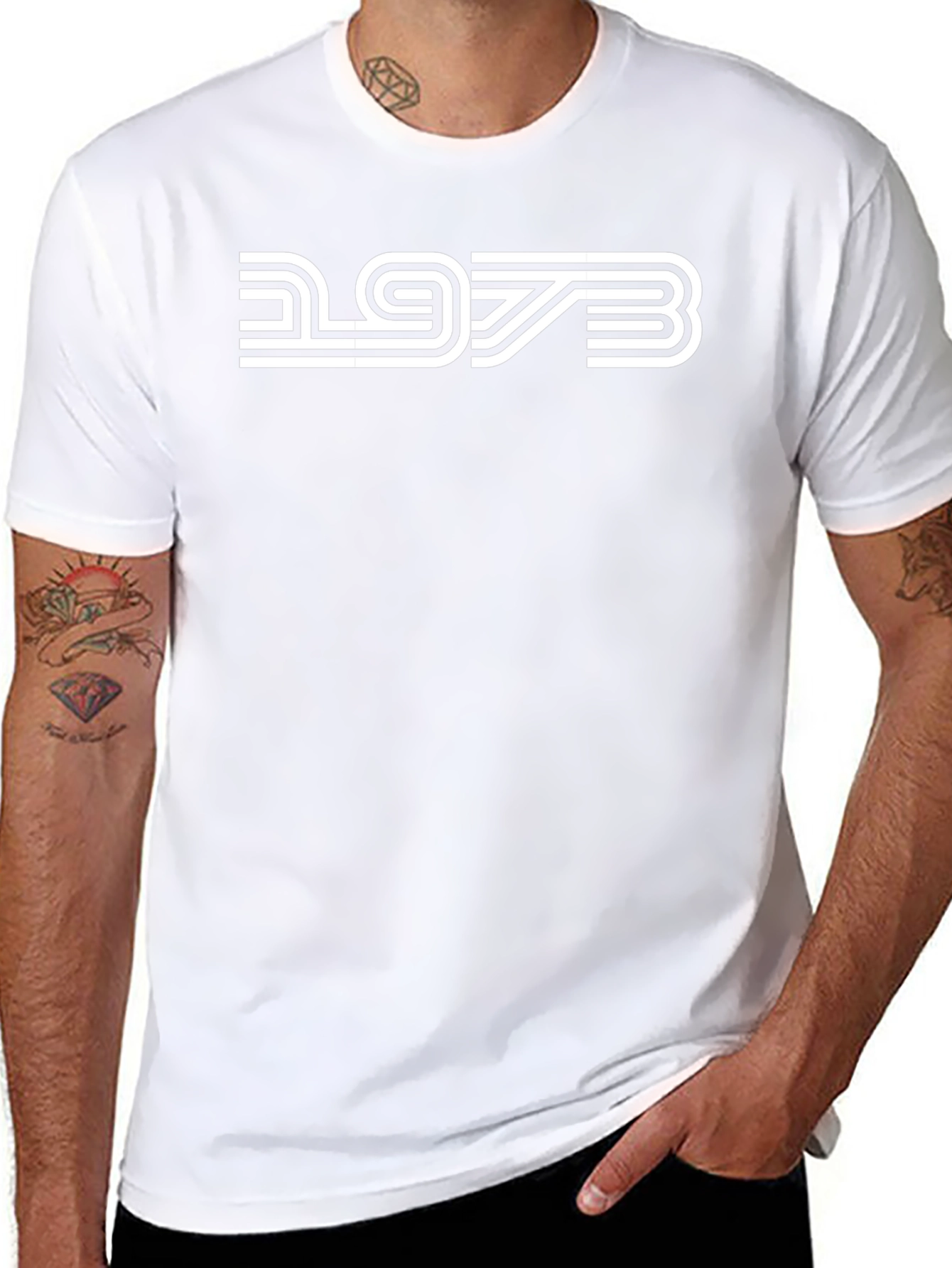 Retro 1973 Graphic Tee - Stylish & Comfortable