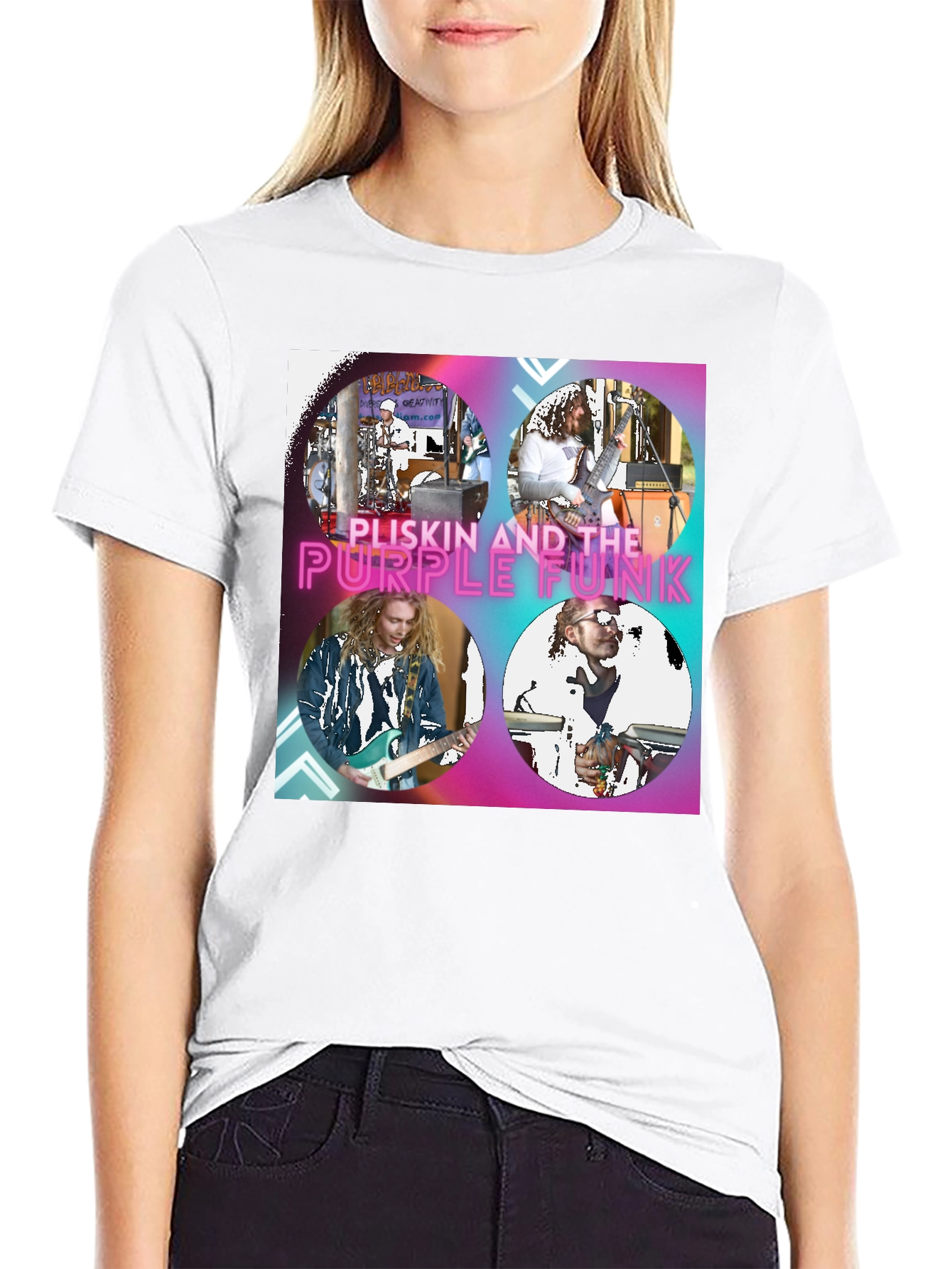 Pliskin and the Purple Funk Band Tee
