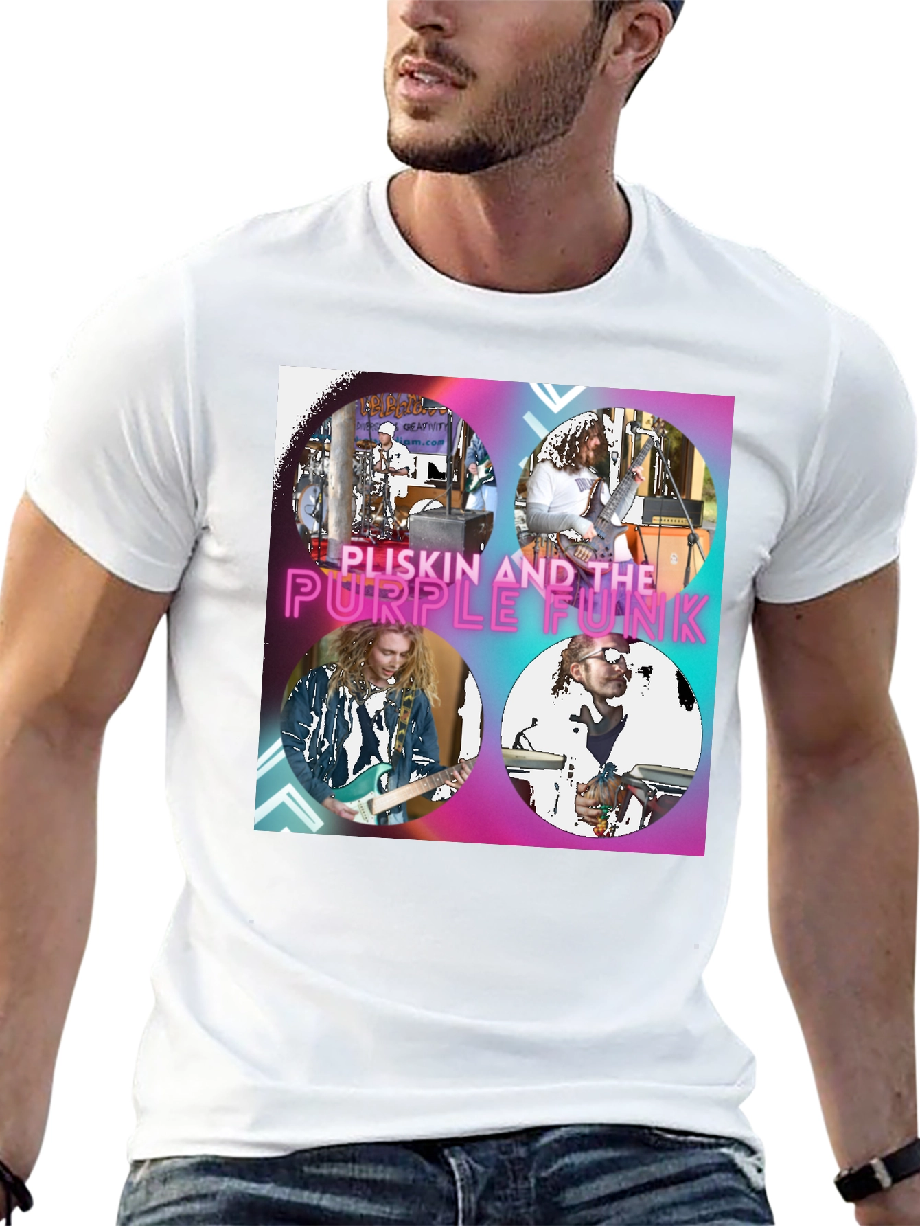 Pliskin and the Purple Funk Band Tee